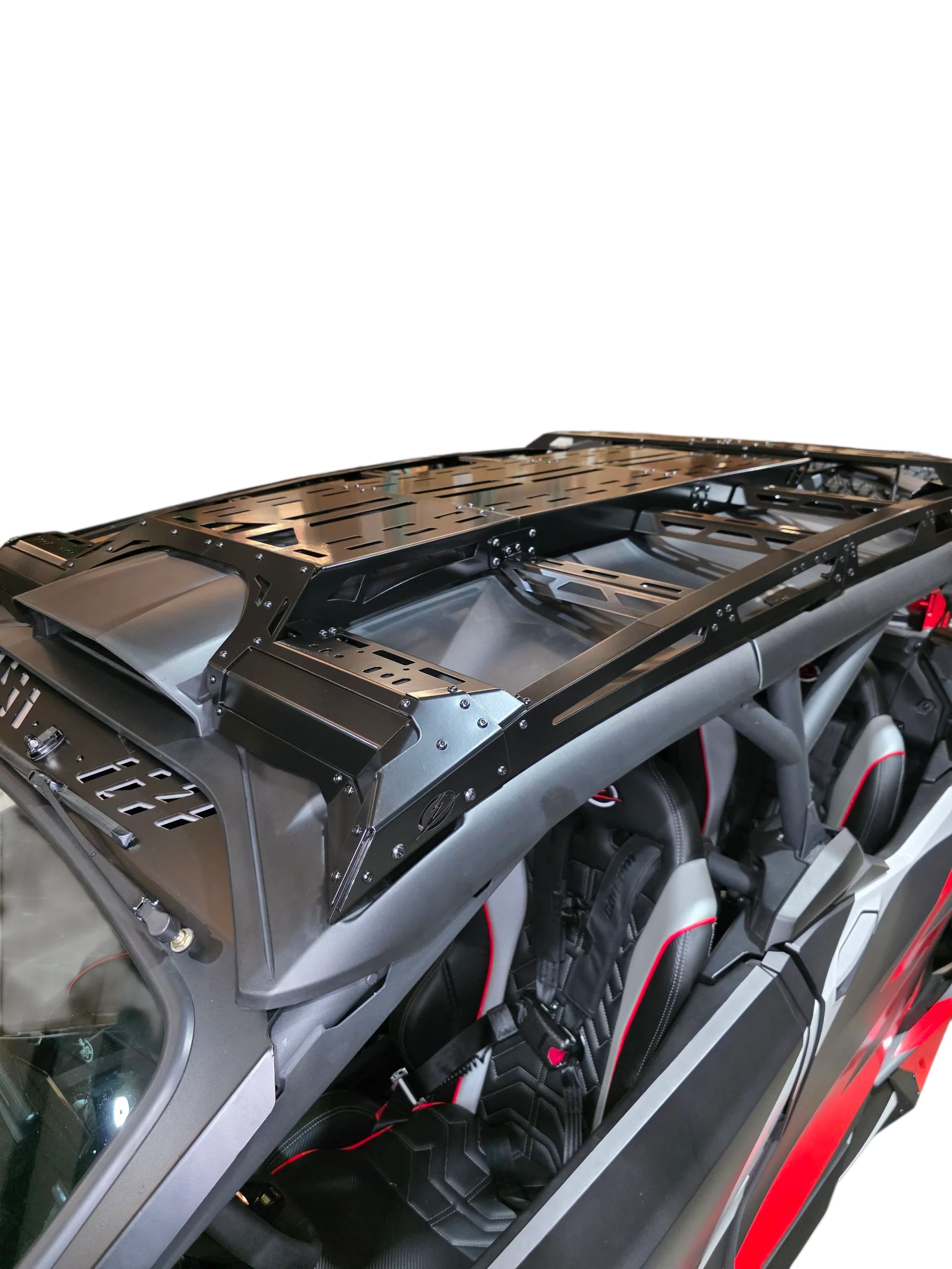 2024+ Can Am Maverick R Max Roof Rack (Works with Can-am Hood Scoop) - Image 5