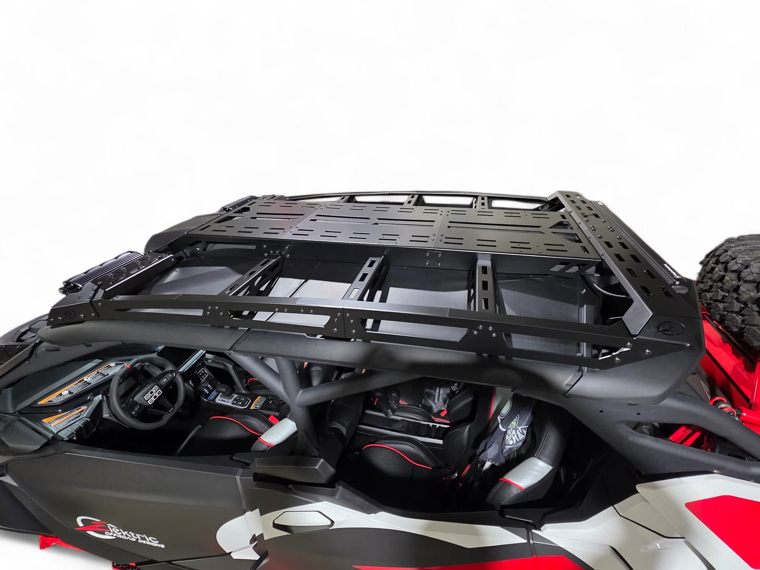 2024+ Can Am Maverick R Max Roof Rack (Works with Can-am Hood Scoop) - Image 6