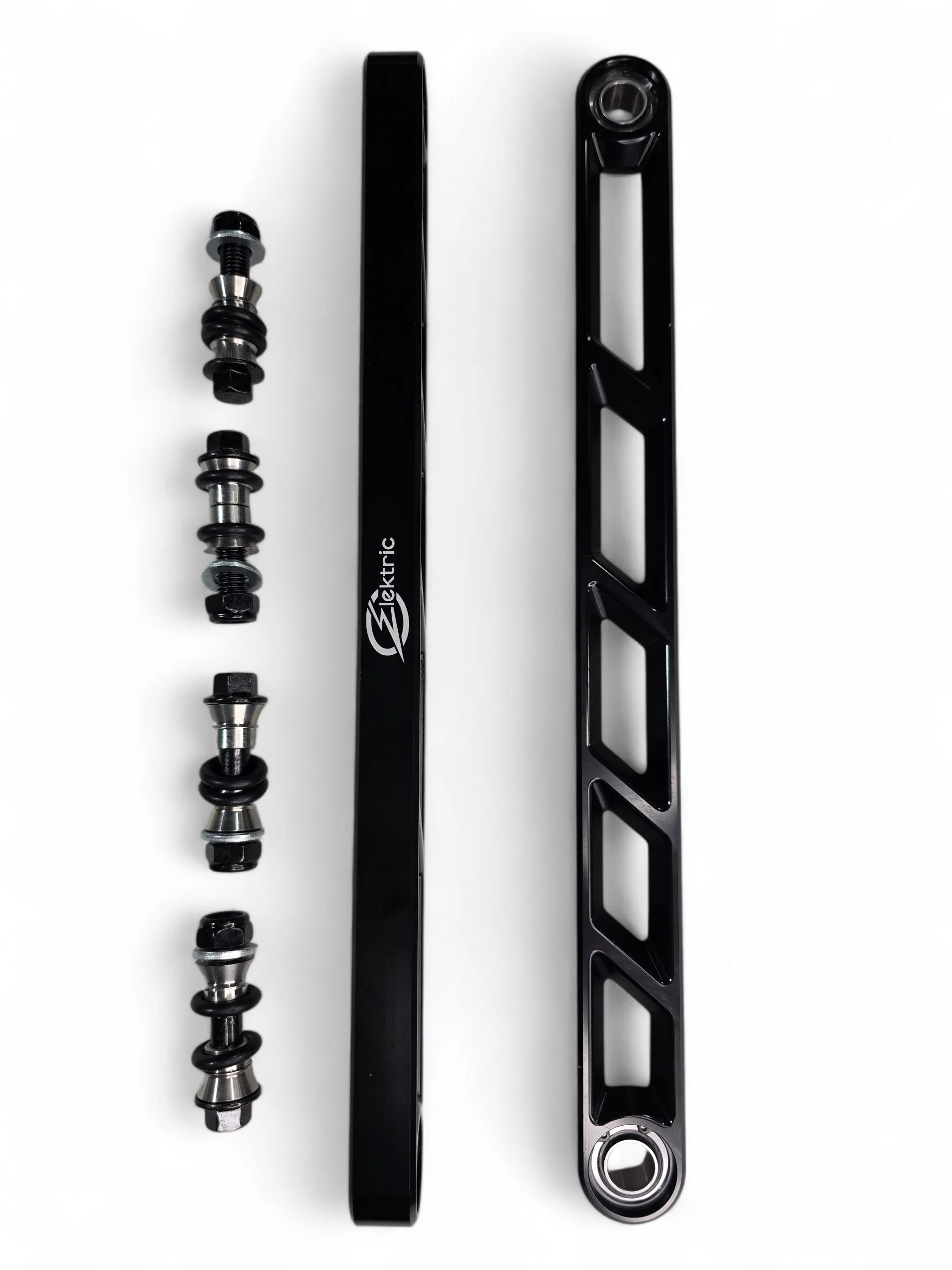 2024+ Can Am Maverick R Rear Sway Bar Links - Anodized Black - Image 3