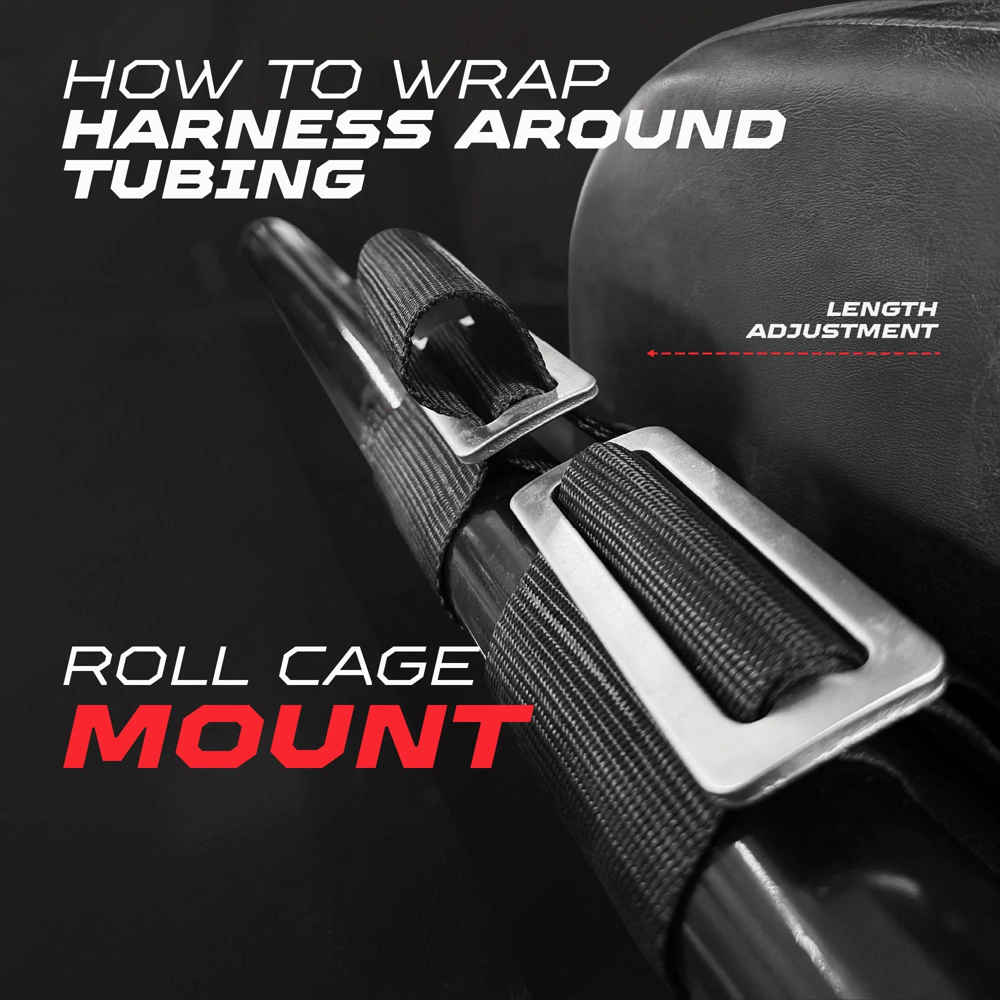 50 Caliber Racing 3" 4-Point UTV Harness | Latch & Link Quick Release | 9 Colors - Image 49