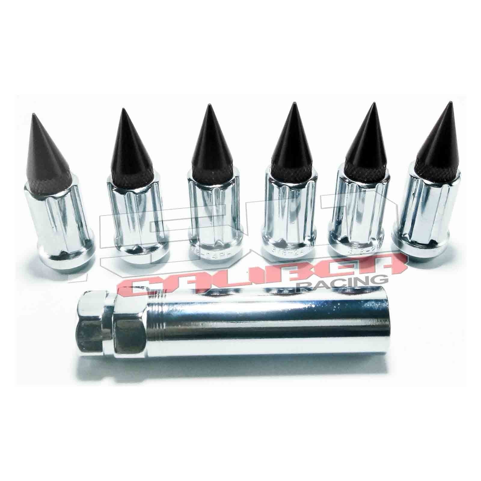 3/8 x 24 Chrome Spiked Lug Nuts - 16 Pack - Image 7