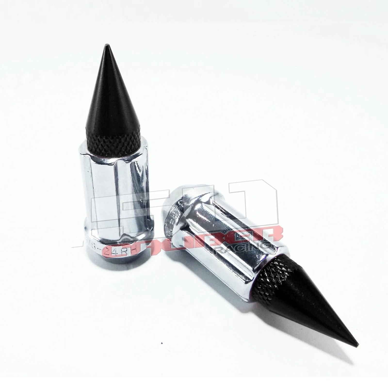 3/8 x 24 Chrome Spiked Lug Nuts - 16 Pack - Image 8
