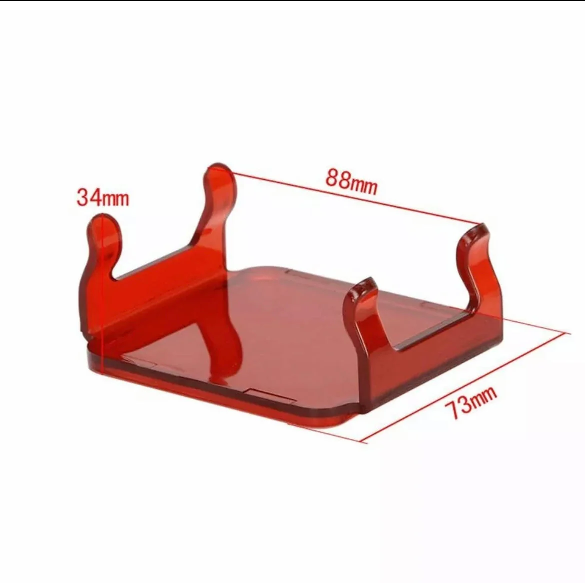 (4) Pieces Red LED Pod Cover - Image 5