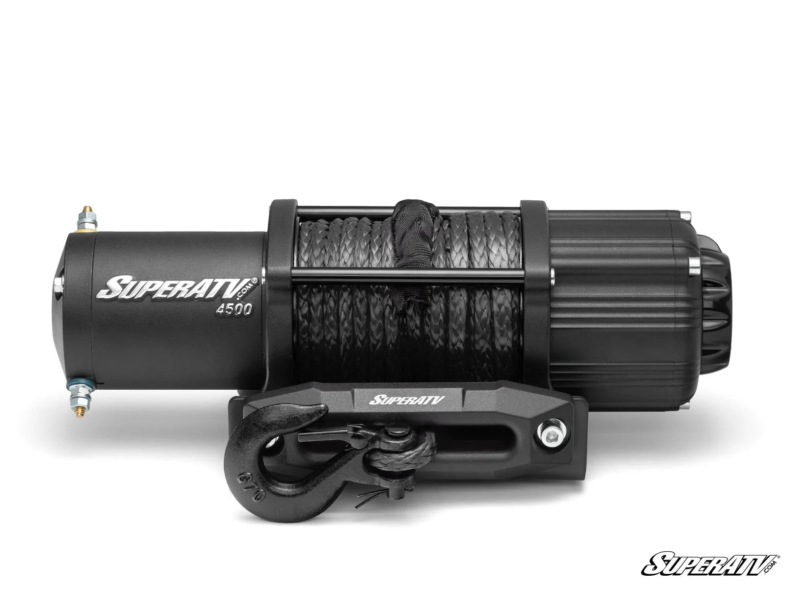 SuperATV 4500 Lb. UTV/ATV Winch - Powerful Recovery + Reliable Performance (2023) - Image 3
