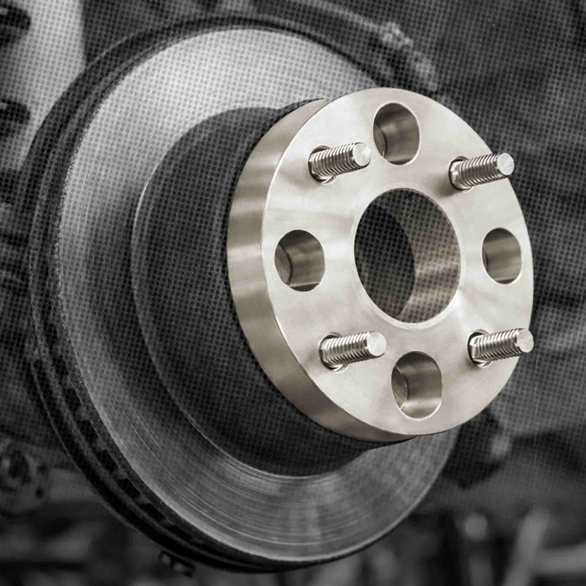 4x110 Wheel Spacer 1" 10x1.25mm Stud - Image 2