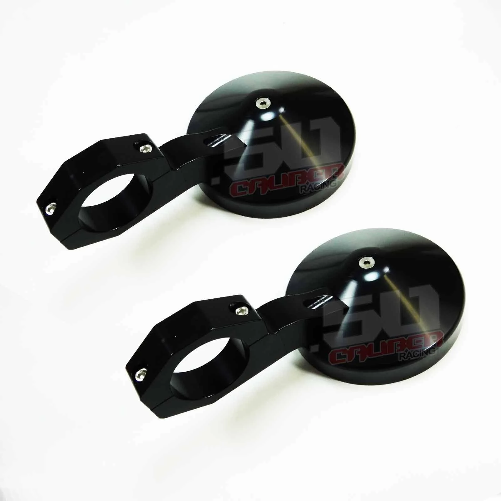 5" CNC Billet Aluminum UTV Mirrors for 1.75" Round Tubing - R1 Industries