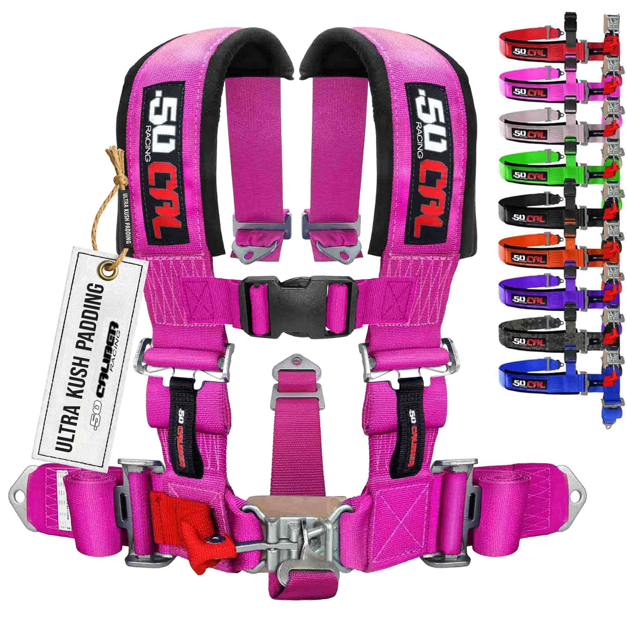 50 Caliber Racing 2" 5-Point UTV Harness with Anti-Submarine Strap - Image 26