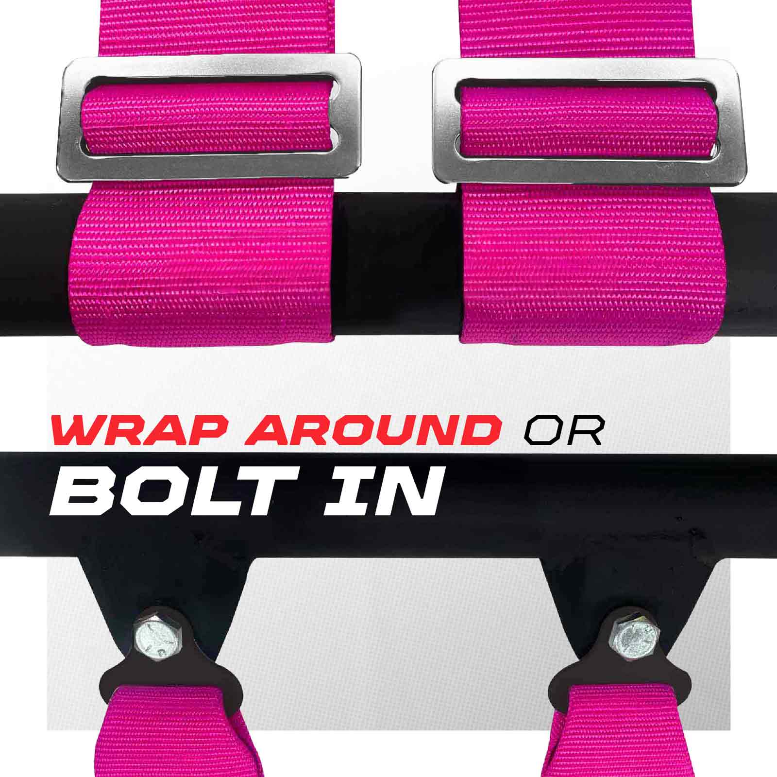 50 Caliber Racing 2" 5-Point UTV Harness with Anti-Submarine Strap - Image 30