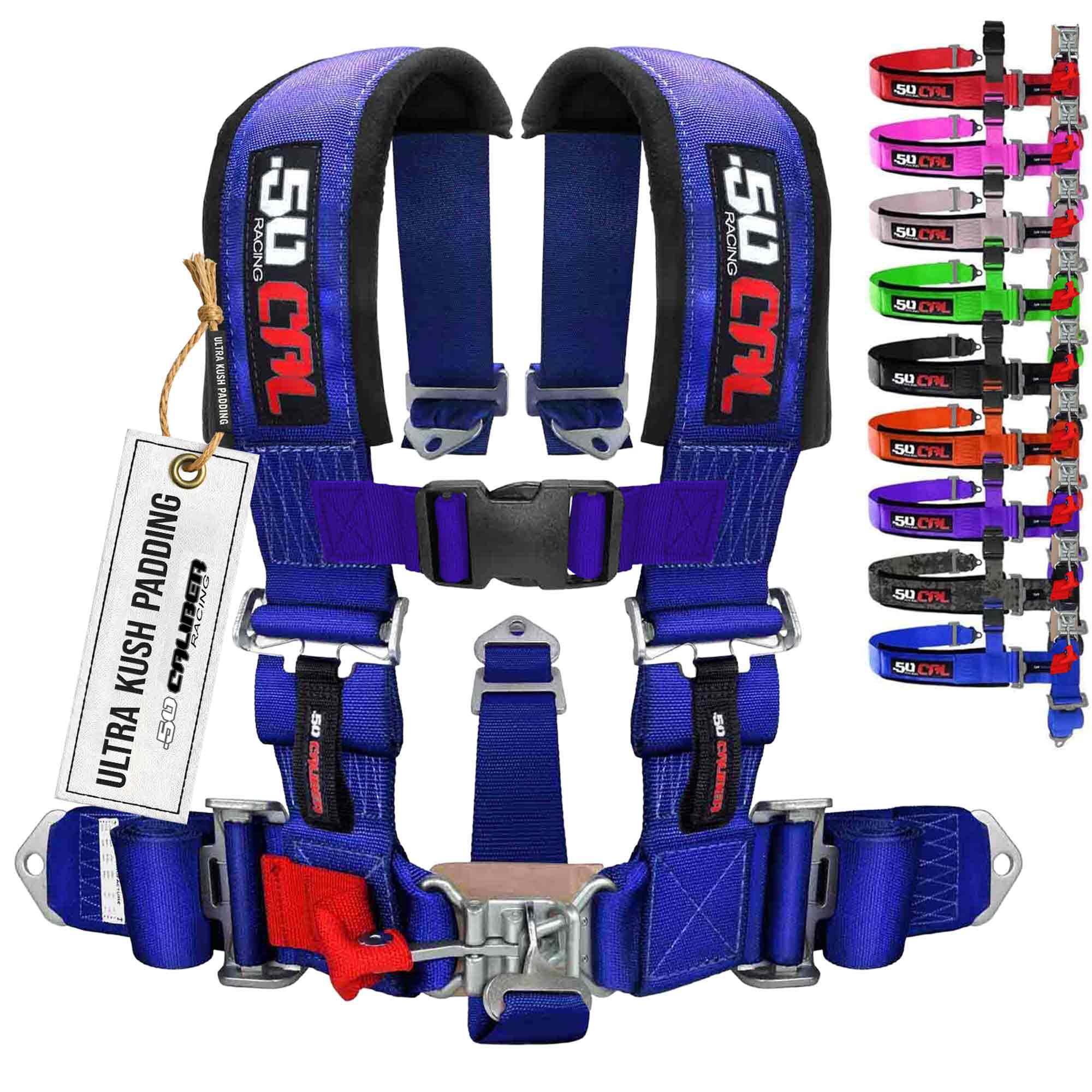 50 Caliber Racing 2" 5-Point UTV Harness with Anti-Submarine Strap - Image 31
