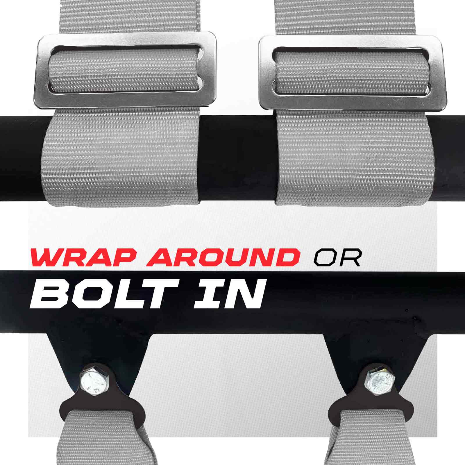50 Caliber Racing 2" 5-Point UTV Harness with Anti-Submarine Strap - Image 40