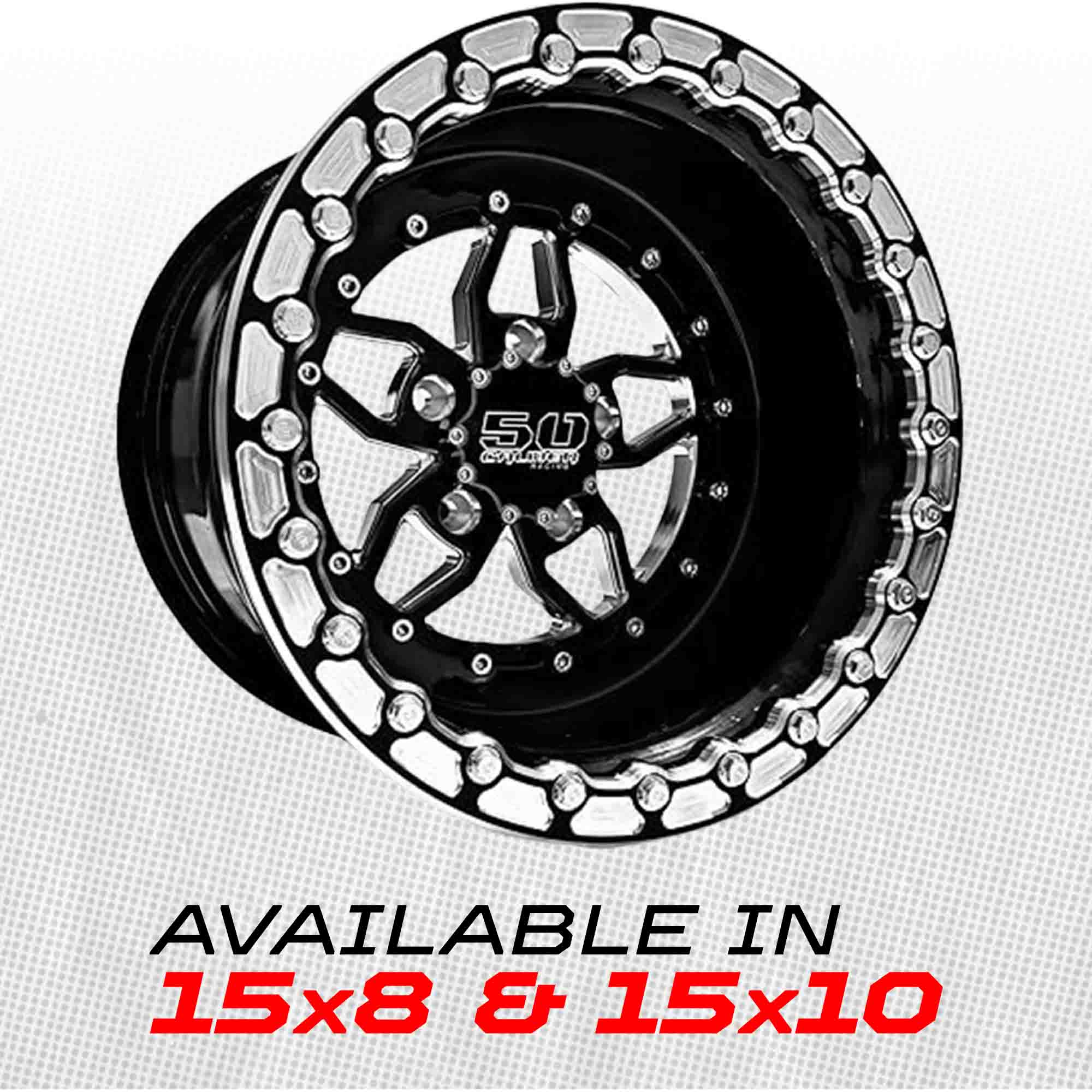 501 Billet Aluminum Beadlock Wheels for Polaris ProR & TurboR - Image 3