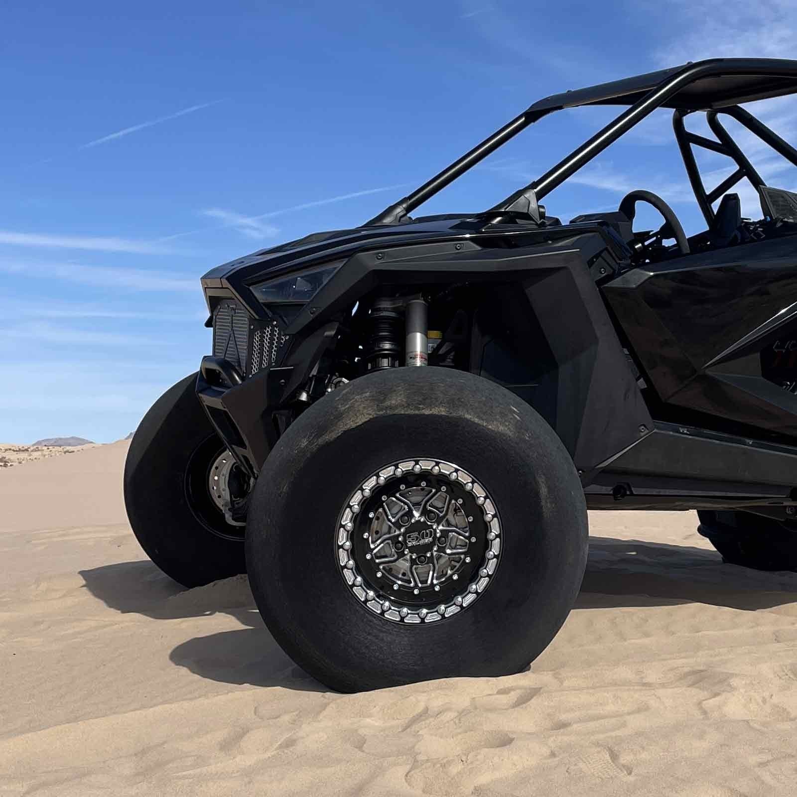 501 Billet Aluminum Beadlock Wheels for Polaris ProR & TurboR - Image 6