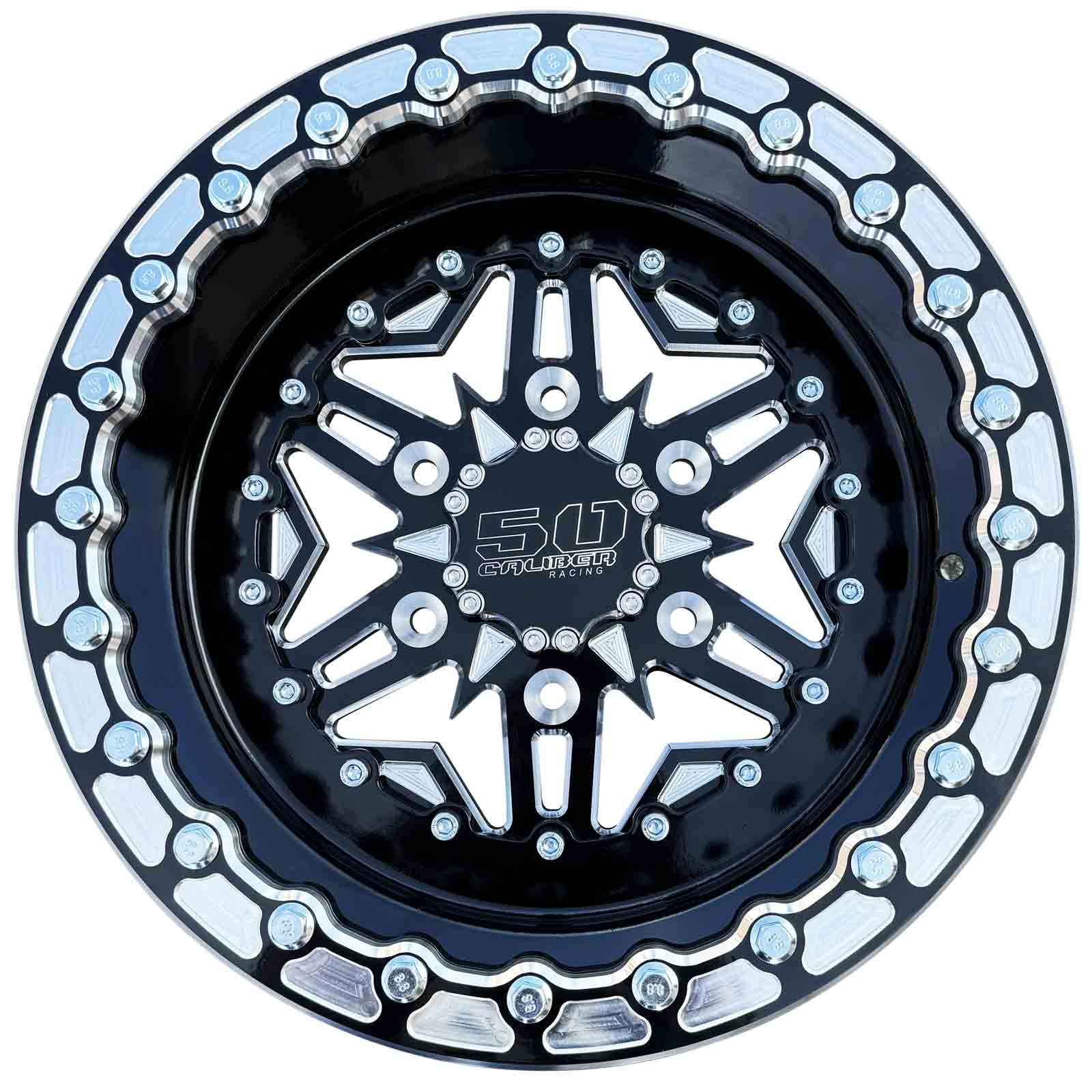 504 Billet Aluminum Can-Am Beadlock Wheel - Black