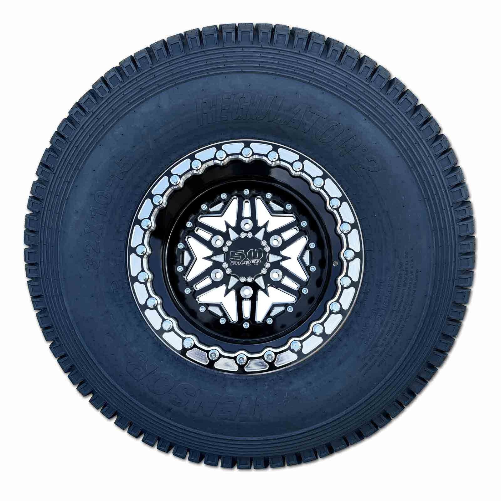 504 Billet Aluminum Can-Am Beadlock Wheel - Black - Image 4