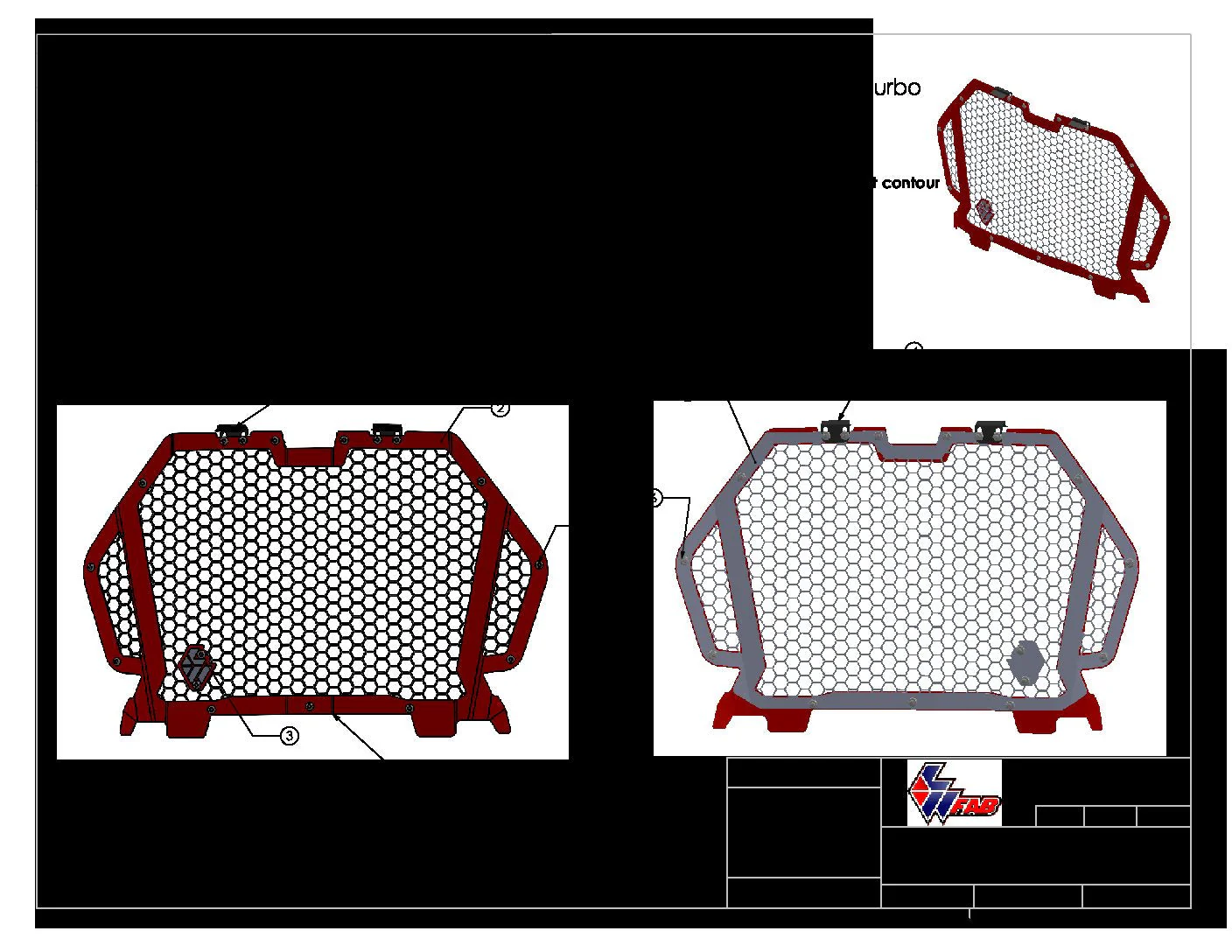 Aftermarket Snap-In Grille for Polaris RZR Turbo S (2019-2023) - Image 7