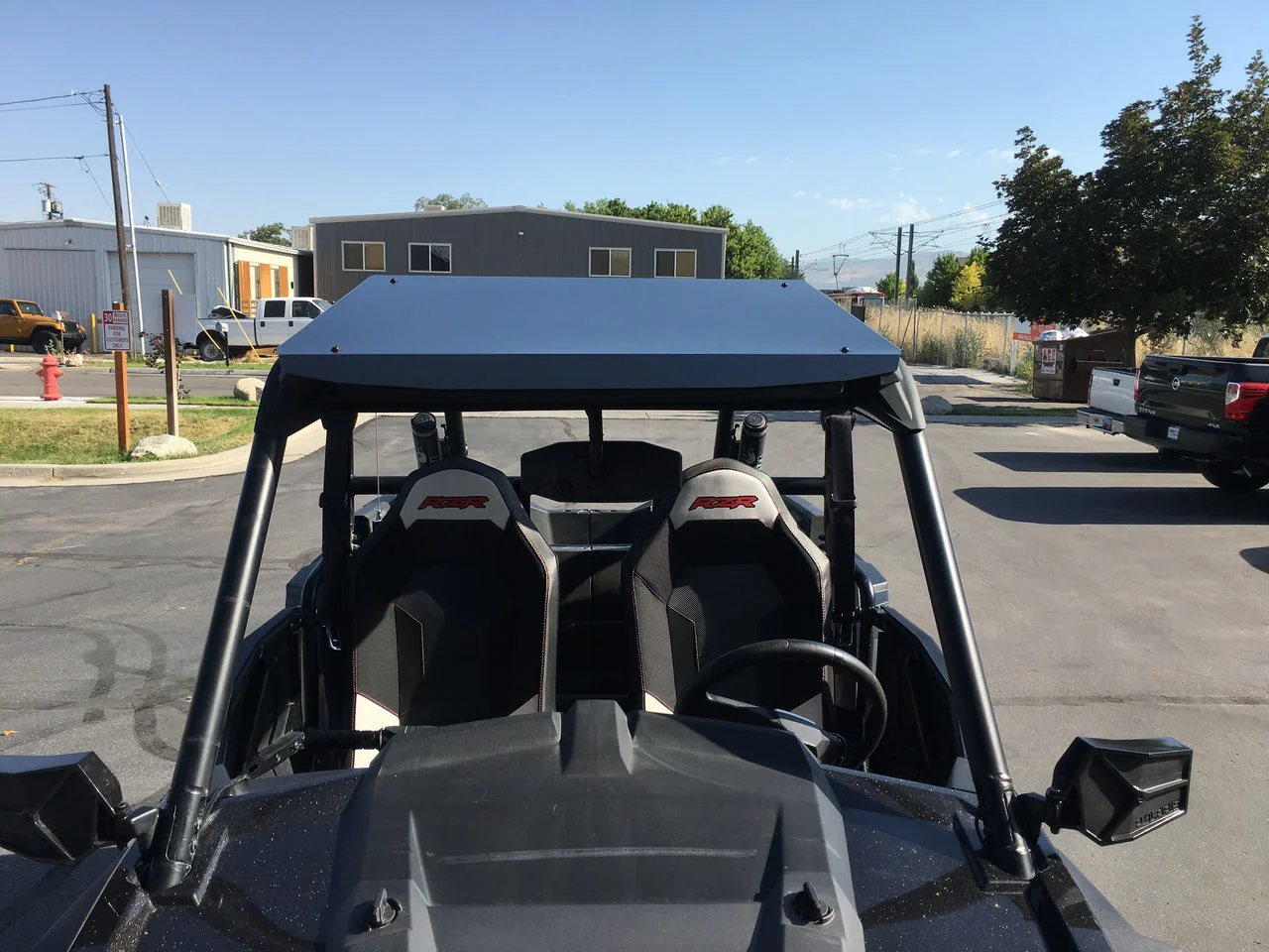 Aluminum Roof for RZR 2 Seat - Low Profile + Durable (2014-2023) - Image 3