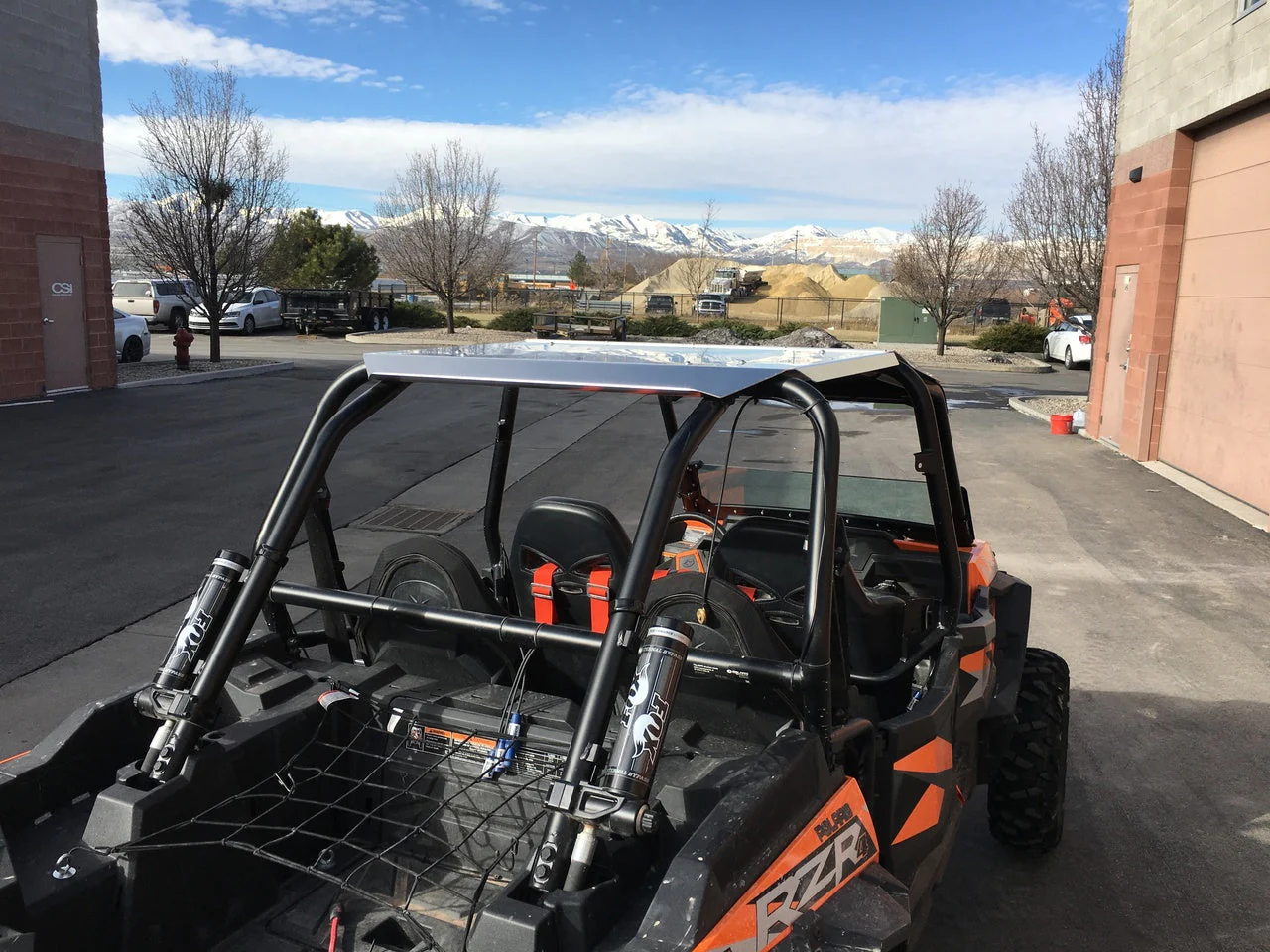 Aluminum Roof for RZR 4 Seat - Low Profile Design + Rear Passenger Protection (2015-2023) - Image 4