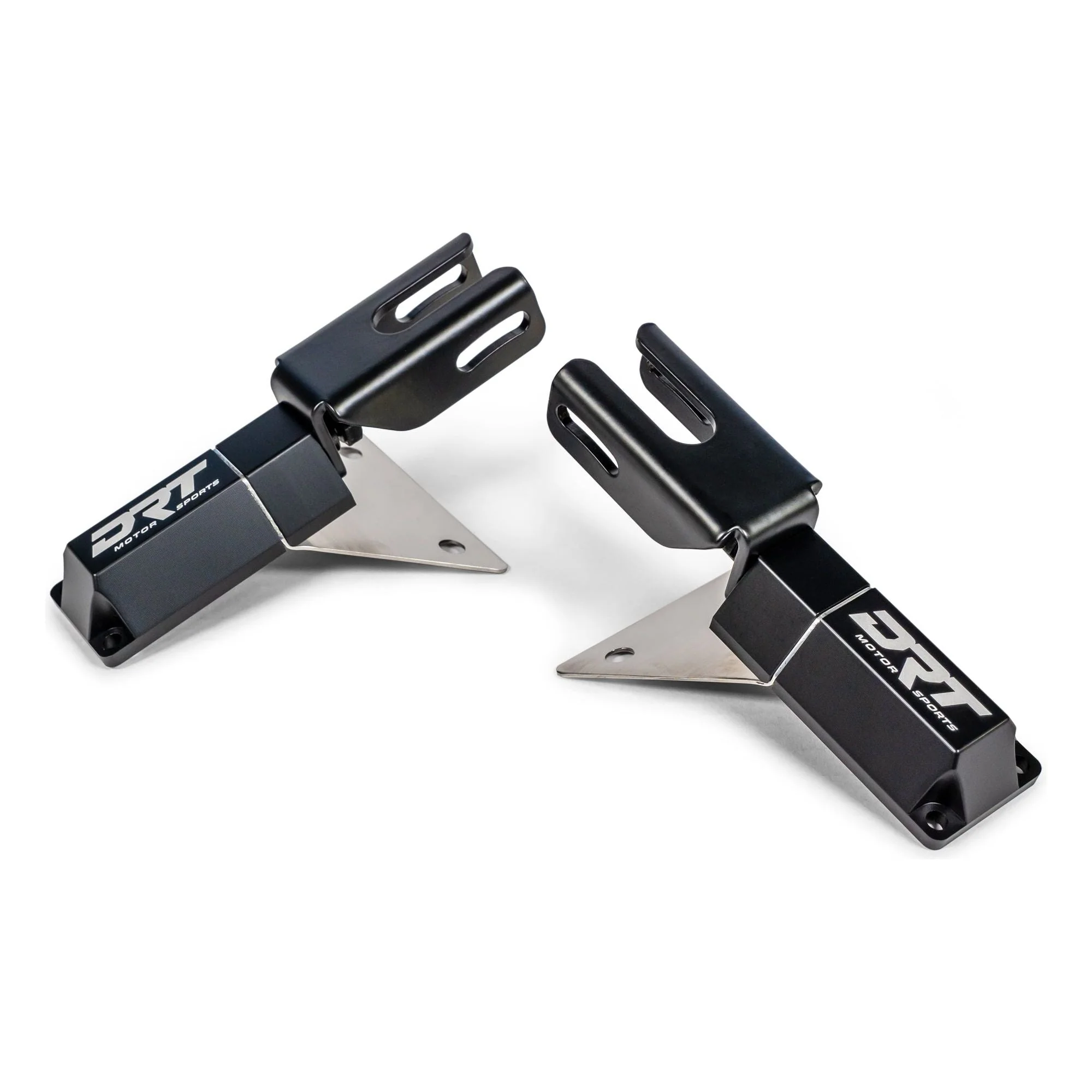 DRT Motorsports Aluminum Tactical Mirror Light Bracket Kit