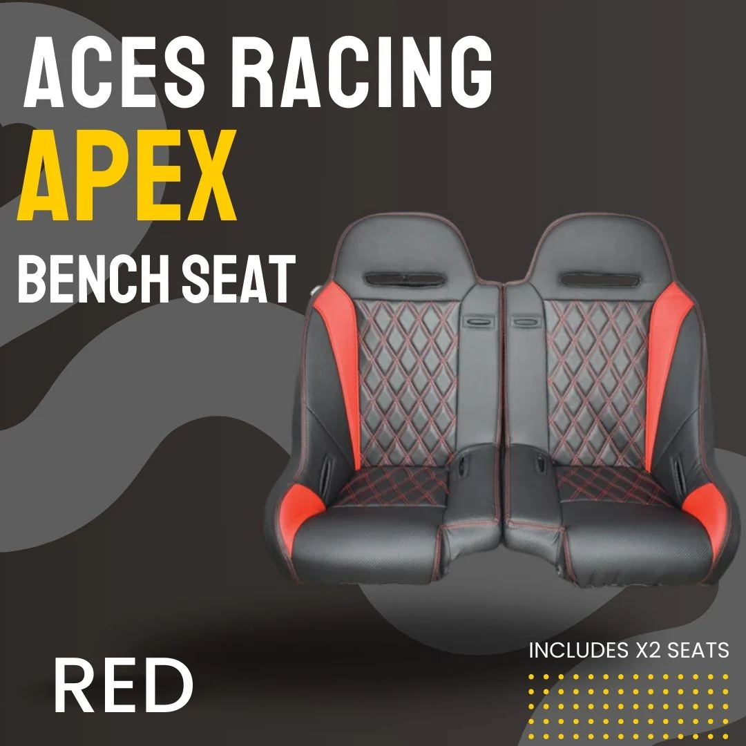 Aces Racing Apex Front/Rear Split UTV Bench Seat - Image 11