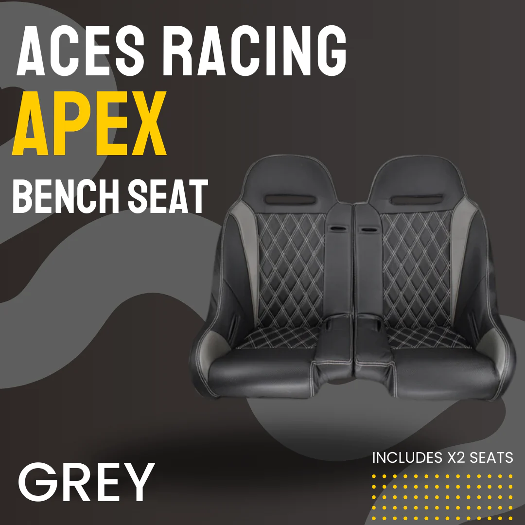 Aces Racing Apex Front/Rear Split UTV Bench Seat - Image 12