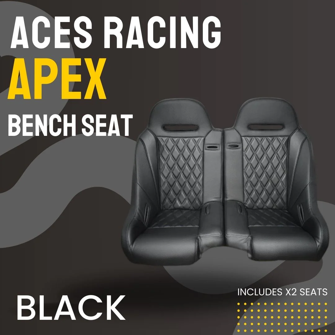 Aces Racing Apex Front/Rear Split UTV Bench Seat - Image 9