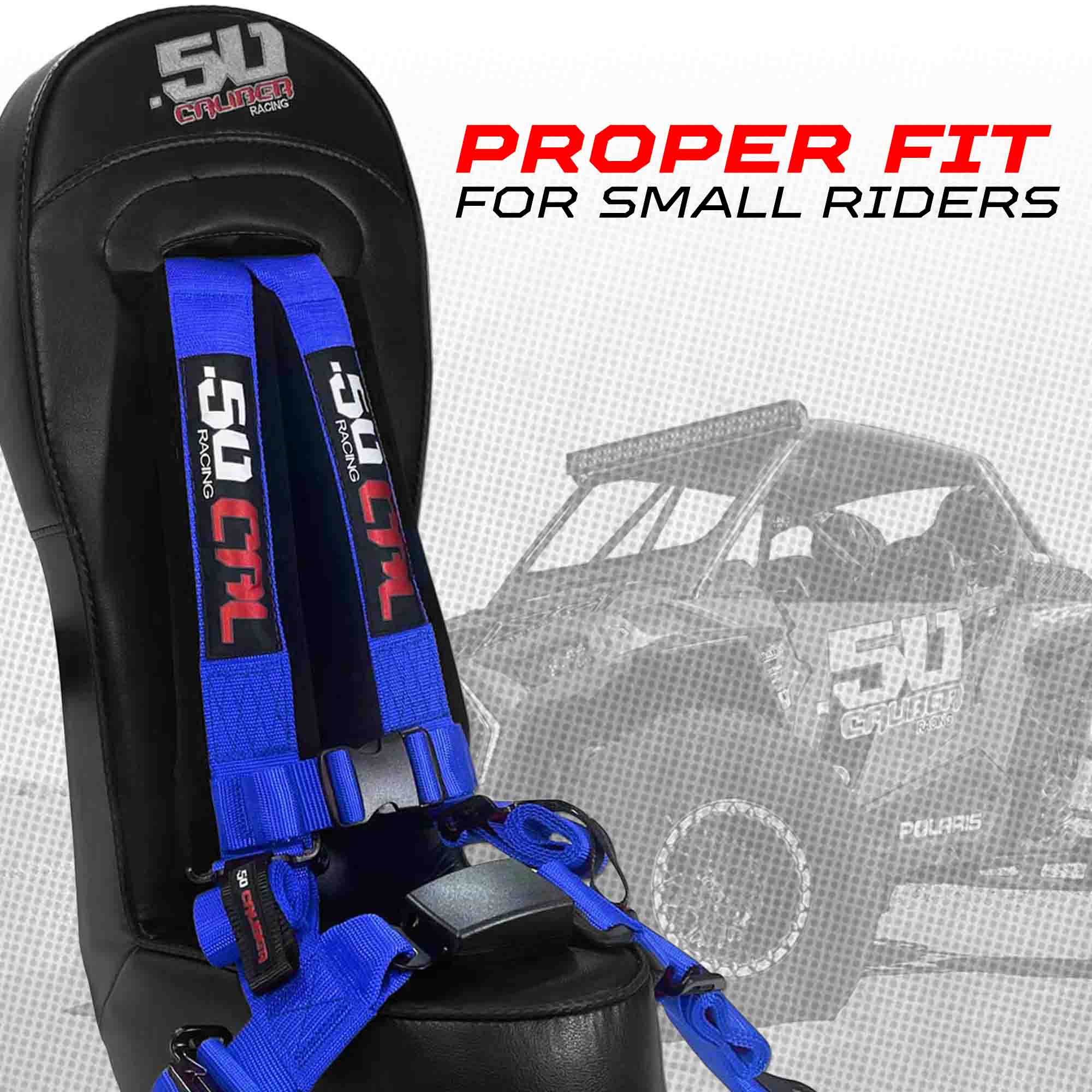 Arctic Cat Wildcat Middle Bump Seat with Harness - Image 7