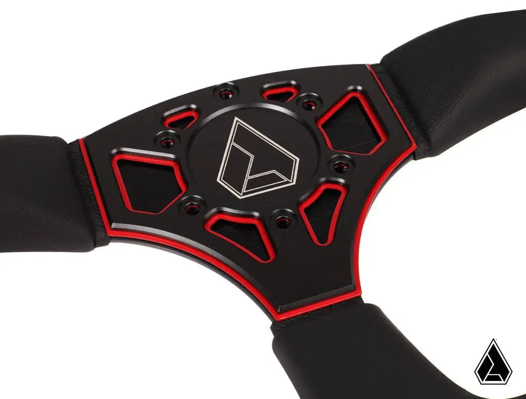 Assault Industries 350R Leather UTV Steering Wheel - Improved Grip + Rugged Design (2024) - Image 6