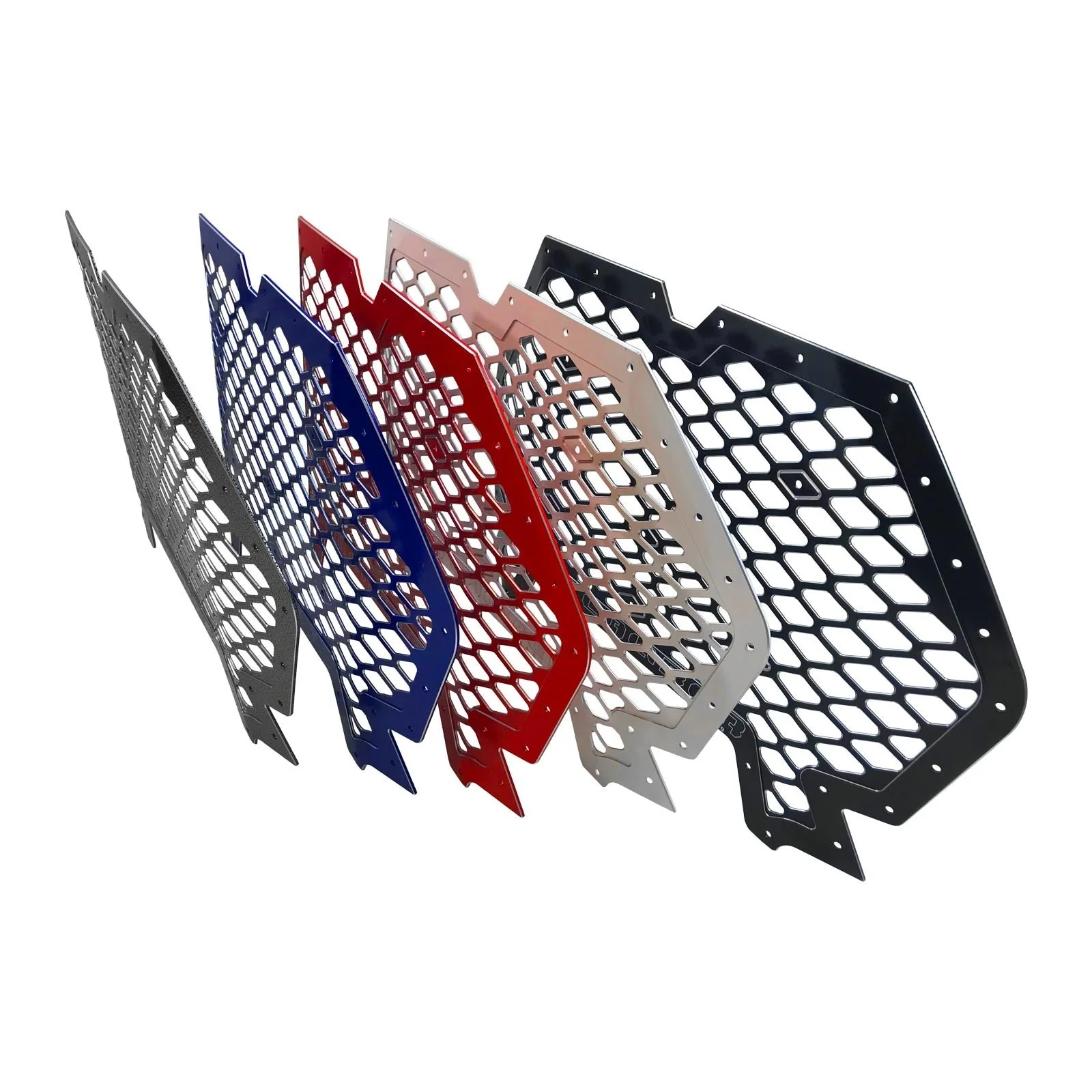 Polaris RZR XP1000 / XP Turbo / Turbo S CNC Billet Grill with Bumper Notch - 2-Tone + Multiple Colors (2019+) - Image 13