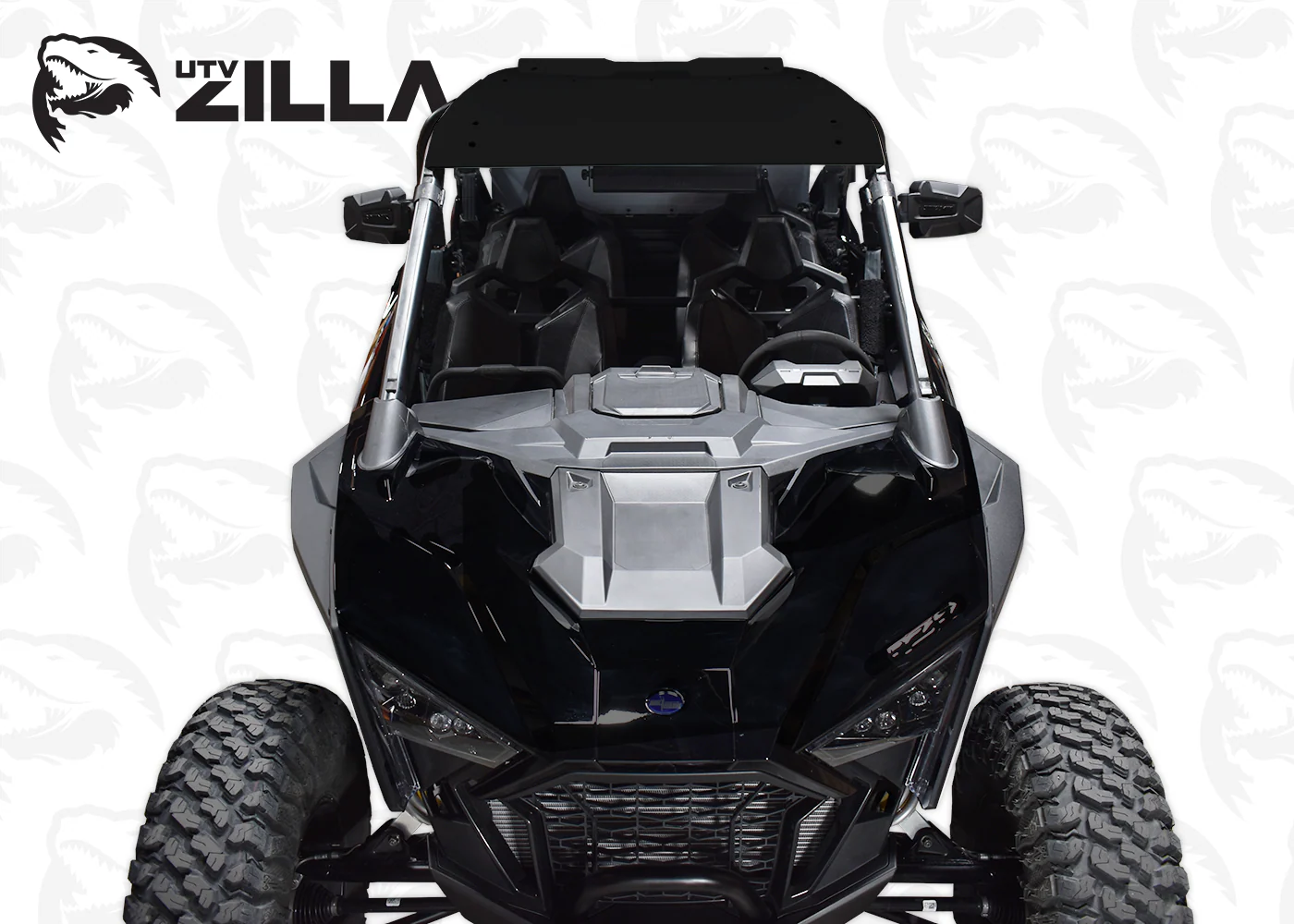 Black Aluminum Roof for RZR PRO XP 4 - Durable & Custom Fit (2020-2025)