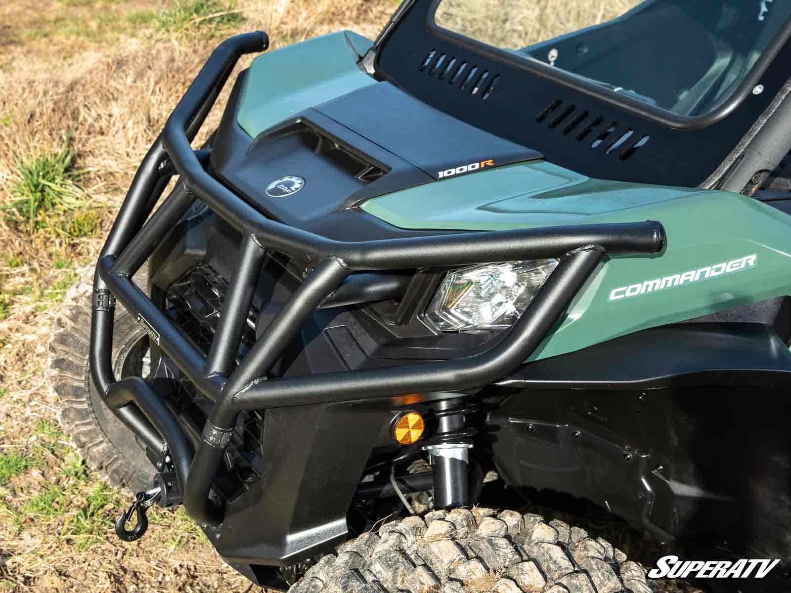 SuperATV Can-Am Commander Front Bumper - Ultimate Protection + Stylish Design (2021+) - Image 4
