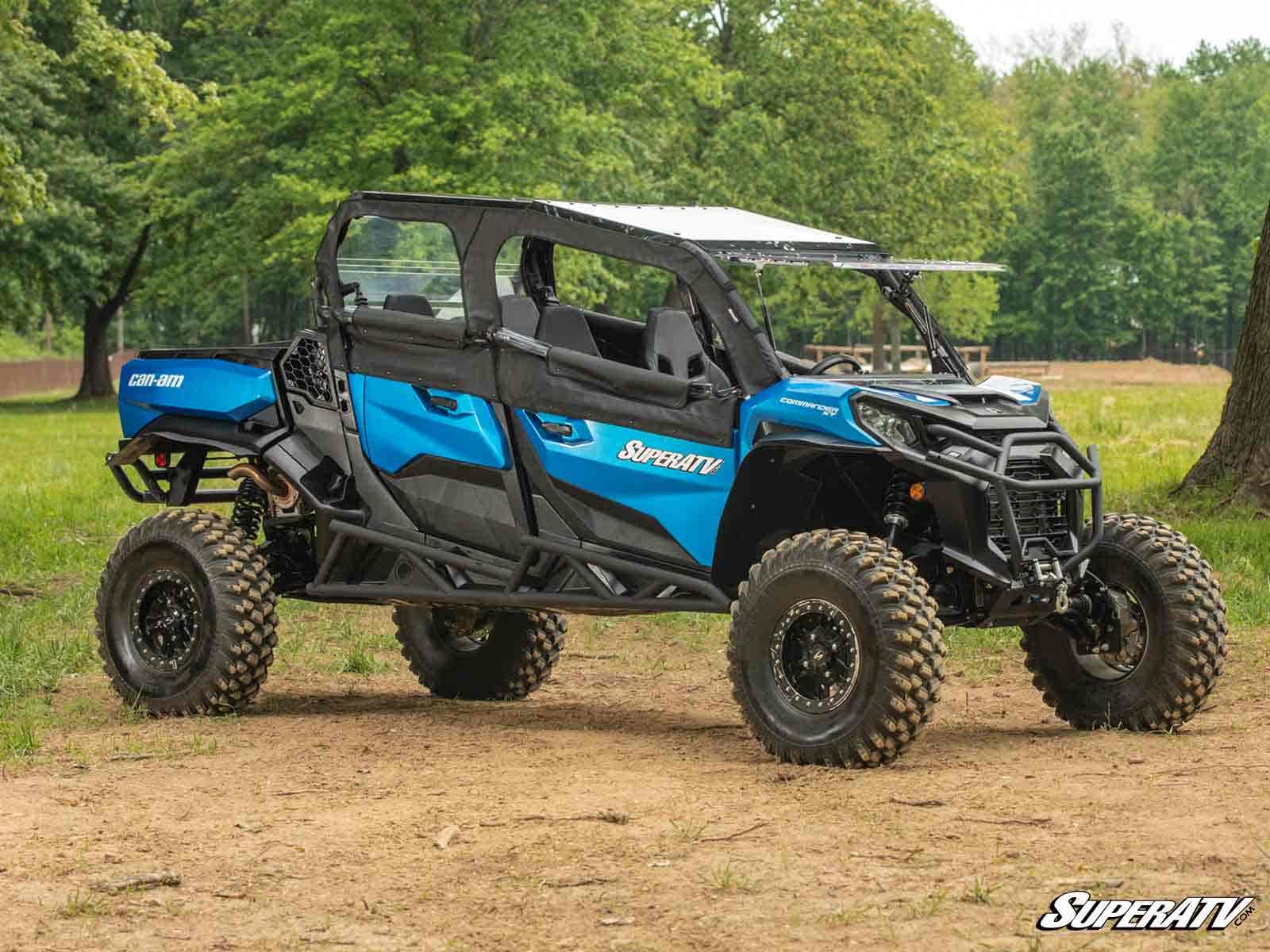 SuperATV Can-Am Commander Max 1000 Heavy-Duty Nerf Bars - Superior Protection + Rugged Durability (2021+) - Image 2