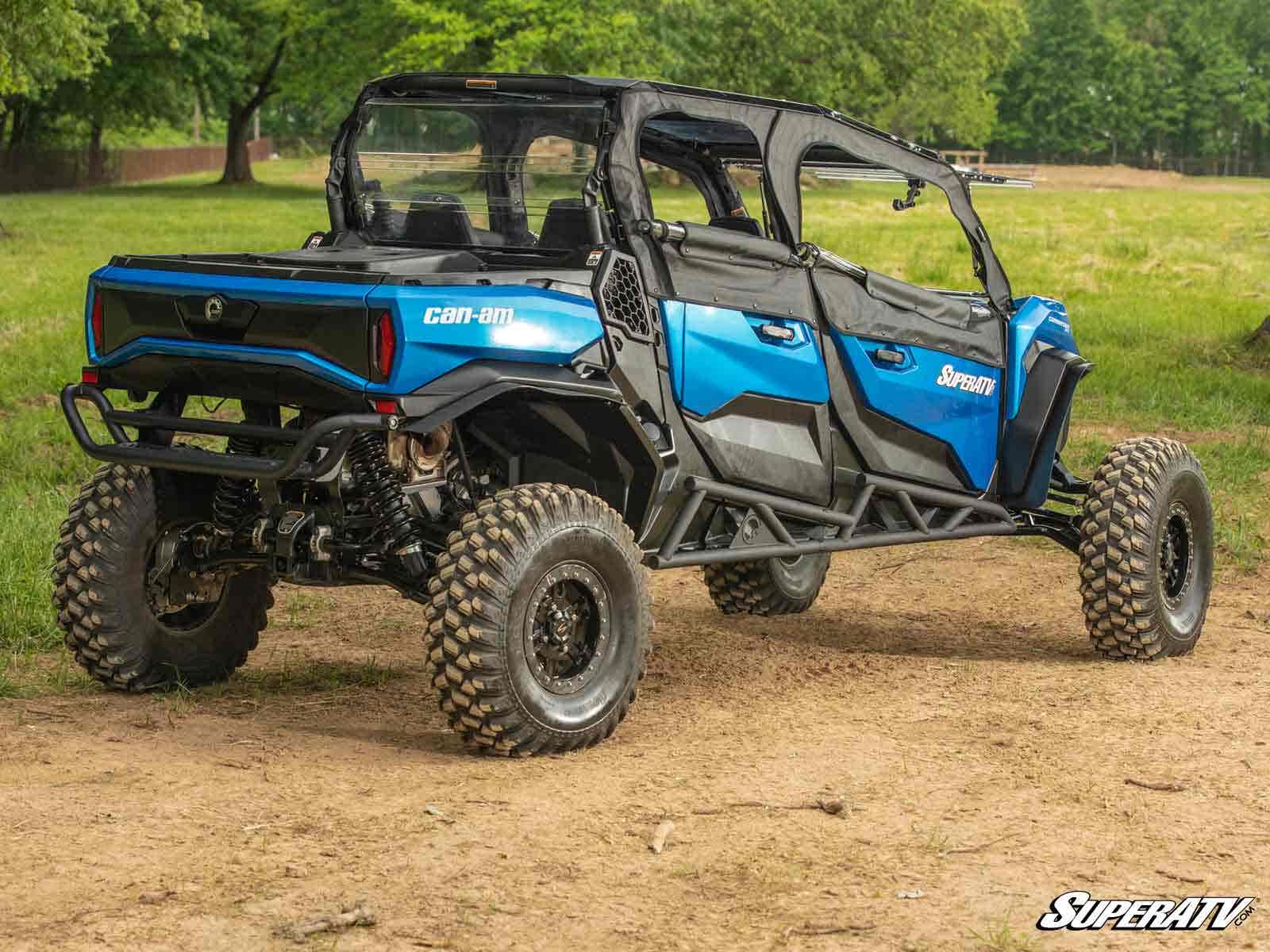SuperATV Can-Am Commander Max 1000 Heavy-Duty Nerf Bars - Superior Protection + Rugged Durability (2021+) - Image 4