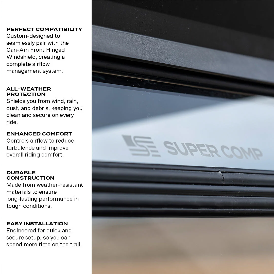 Can-Am Commander Tinted Rear Windshield - Image 3