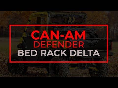 SuperATV Can-Am Defender Bed Rack Delta - 45% Increased Storage + Durable Steel (2017+) - Image 15