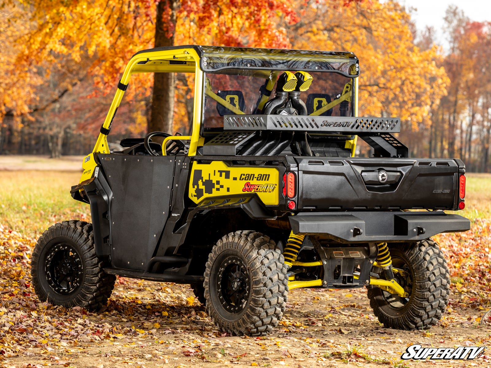 SuperATV Can-Am Defender Bed Rack Delta - 45% Increased Storage + Durable Steel (2017+) - Image 3