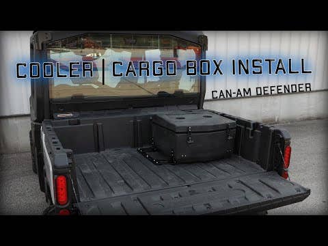 SuperATV Can Am Defender Cooler/Cargo Box - Image 10