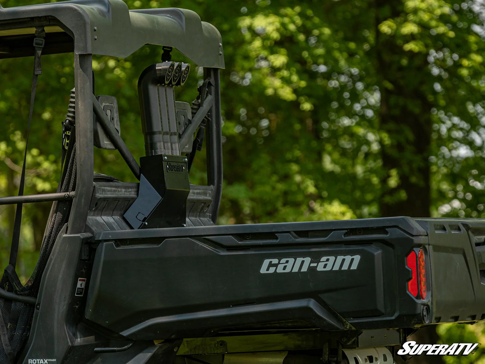 SuperATV Can-Am Defender Depth Finder Snorkel Kit - Deep Mud & Water + Durability (2022+) - Image 2