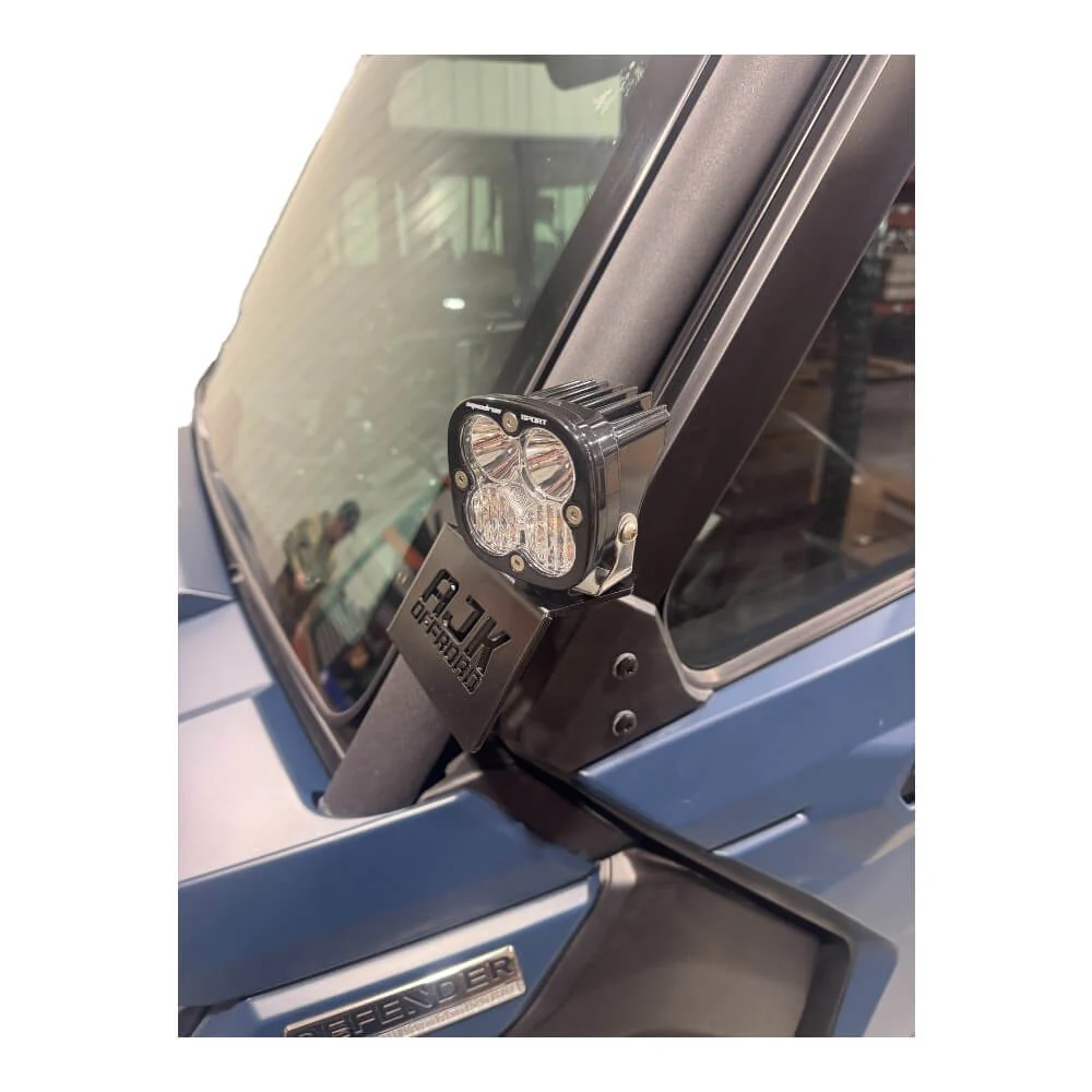 Can-Am Defender HD10/HD11 A Pillar Light Mount | No Sight Interference - Image 5