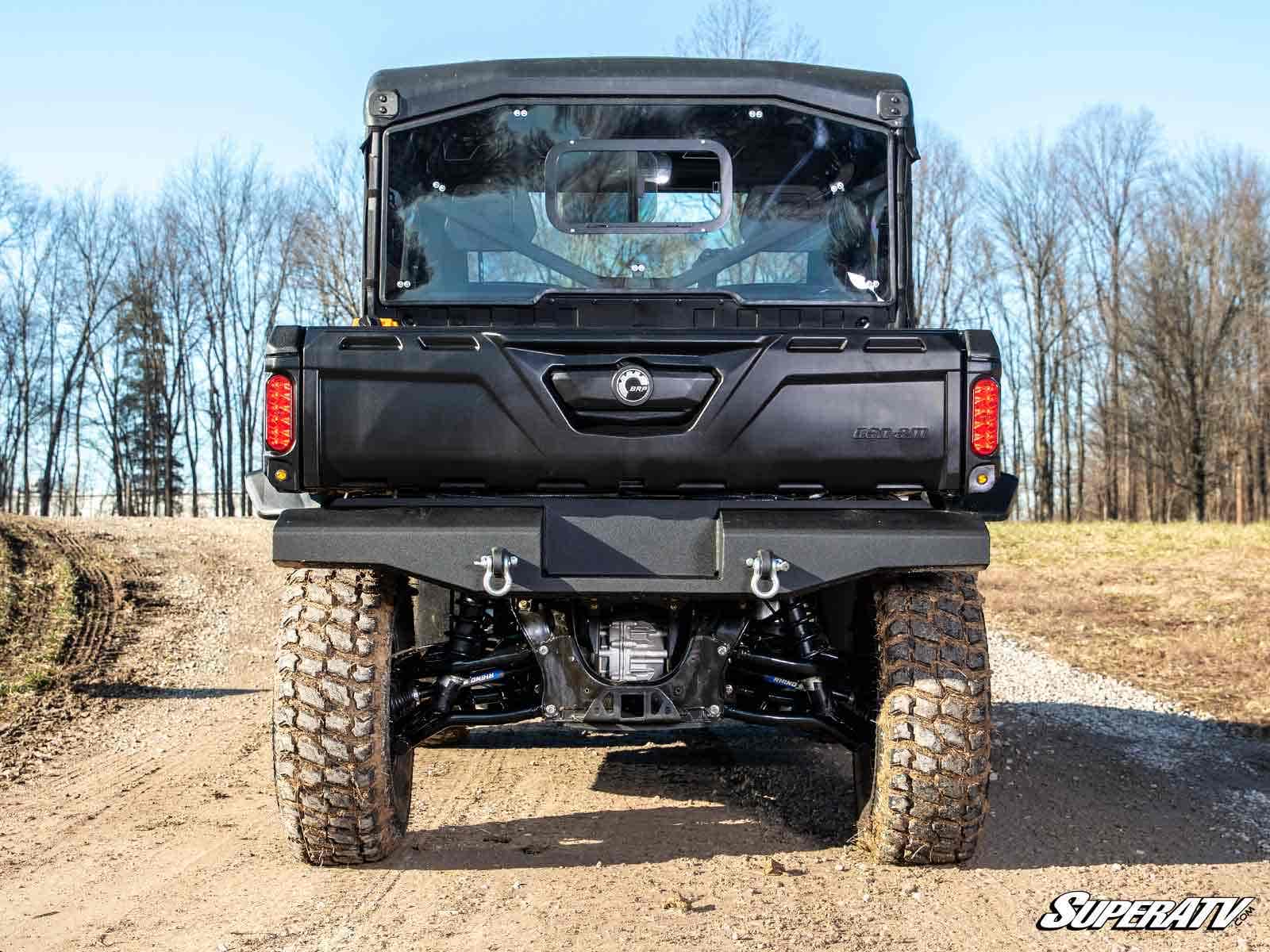 SuperATV Can-Am Defender HD10 Atlas Pro 1.5" Rear Offset A-Arms - Increased Ground Clearance + Durable Construction (2020+) - Image 3