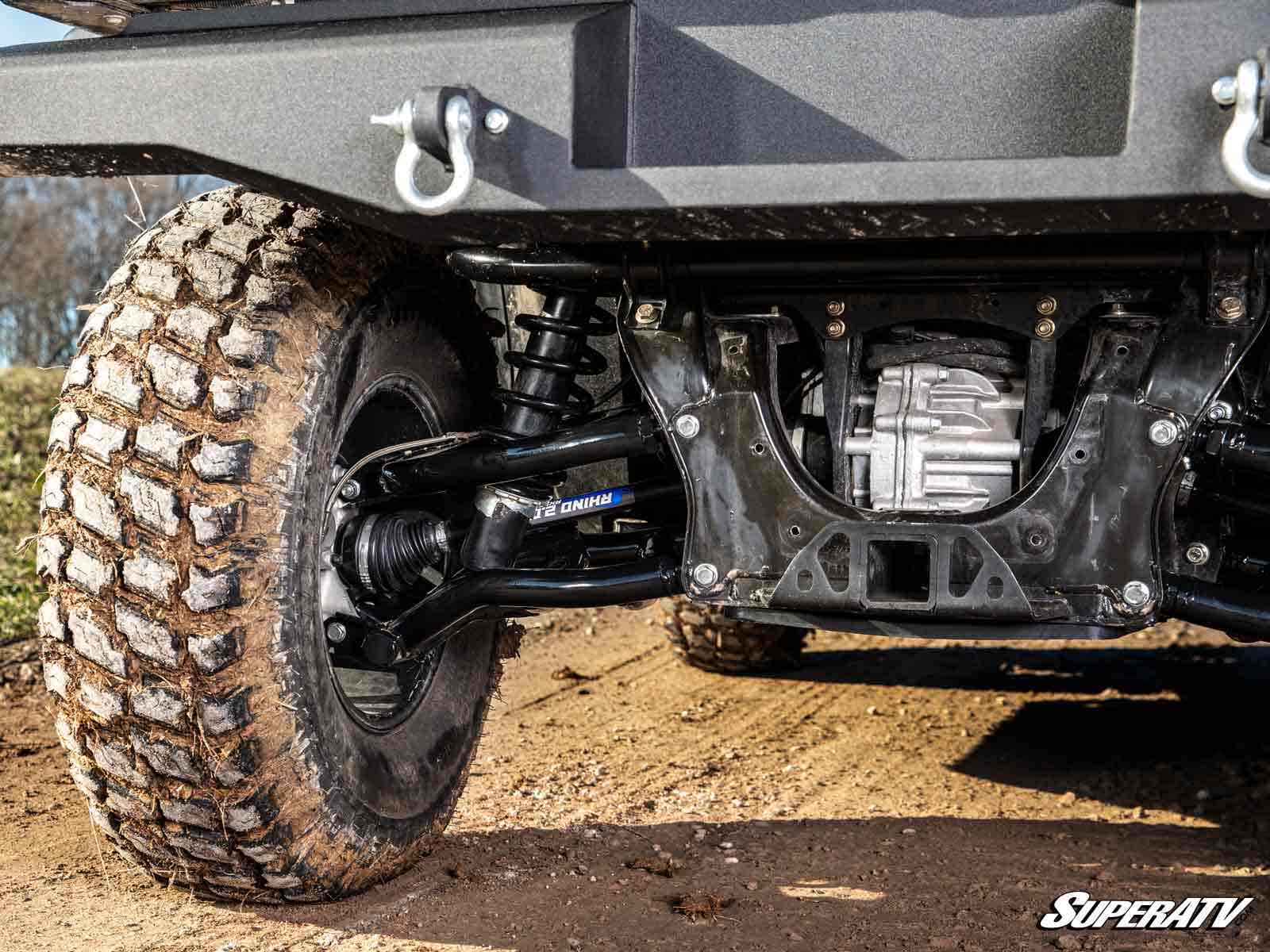 SuperATV Can-Am Defender HD10 Atlas Pro 1.5" Rear Offset A-Arms - Increased Ground Clearance + Durable Construction (2020+) - Image 4