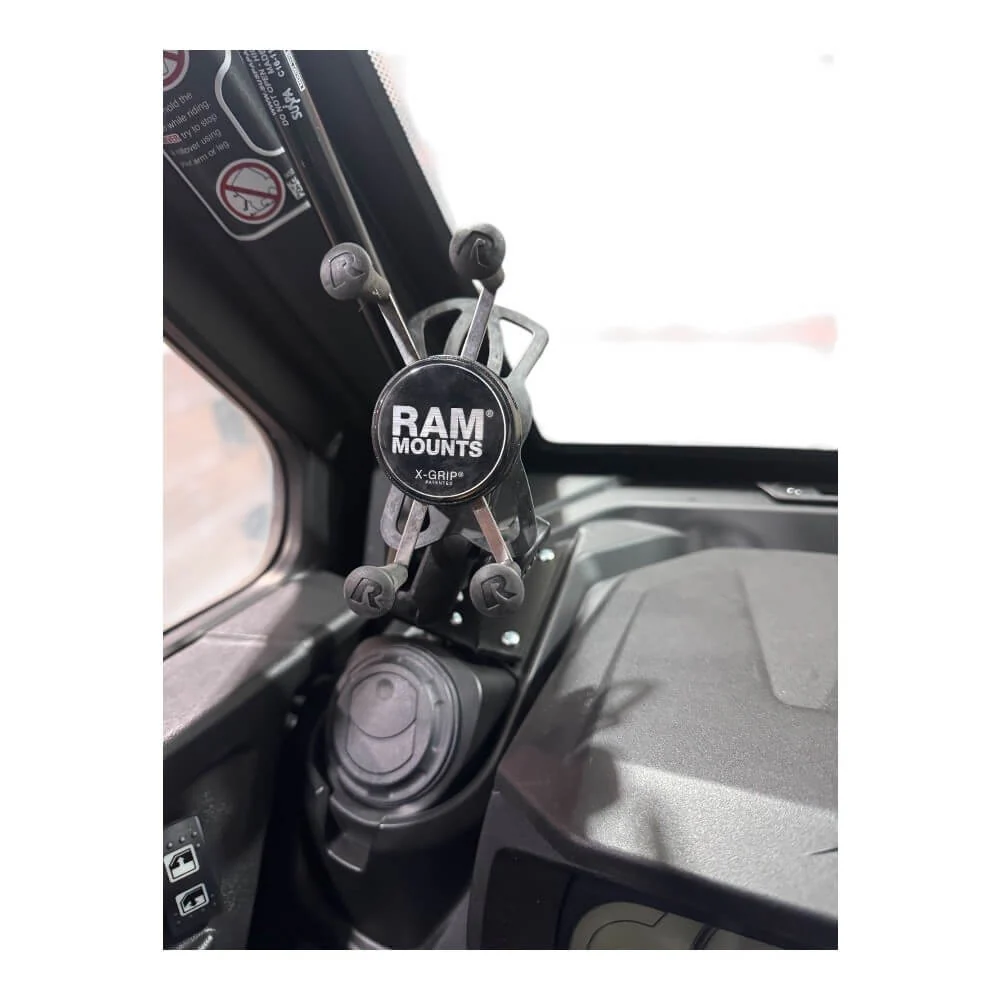 Can-Am Defender HD10 Dash Mount - Maximize Storage + Easy Mounting (2023) - Image 5