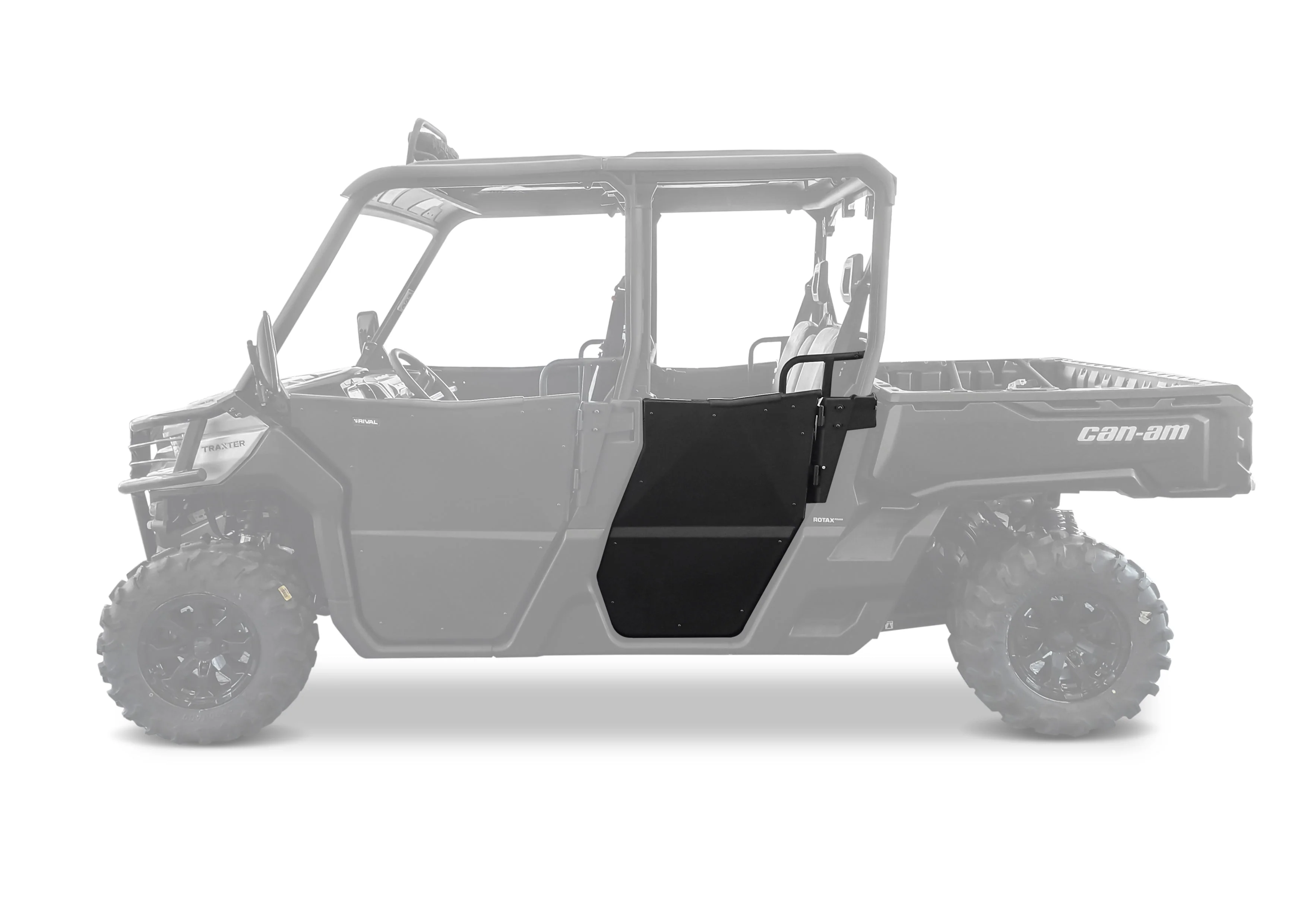 Can-Am Defender Max Rear Half Doors by Rival Powersports USA