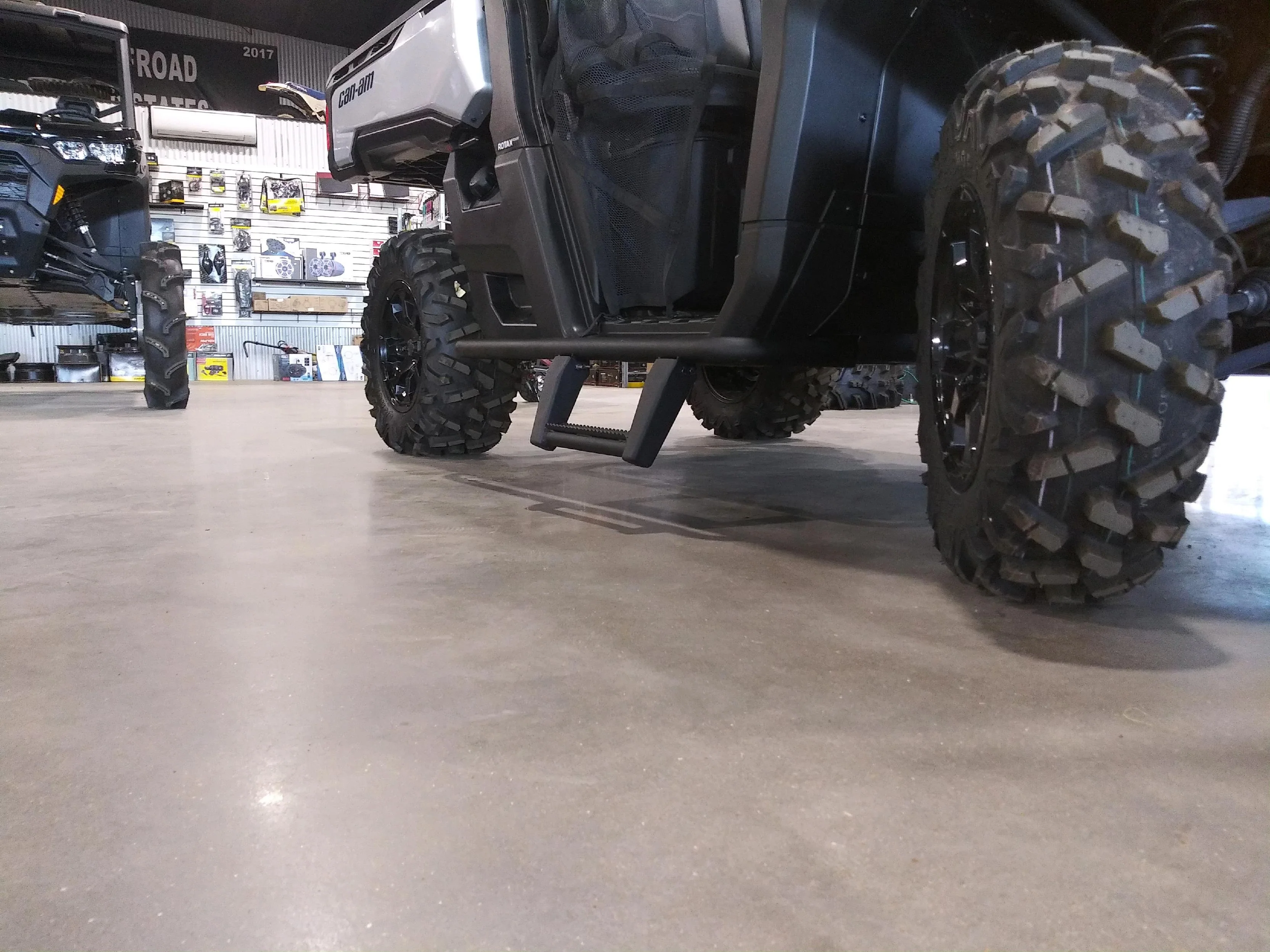 Rival Can-Am Defender (Excl. Max) Tube Rock Slider w/ Removable Step - Image 65