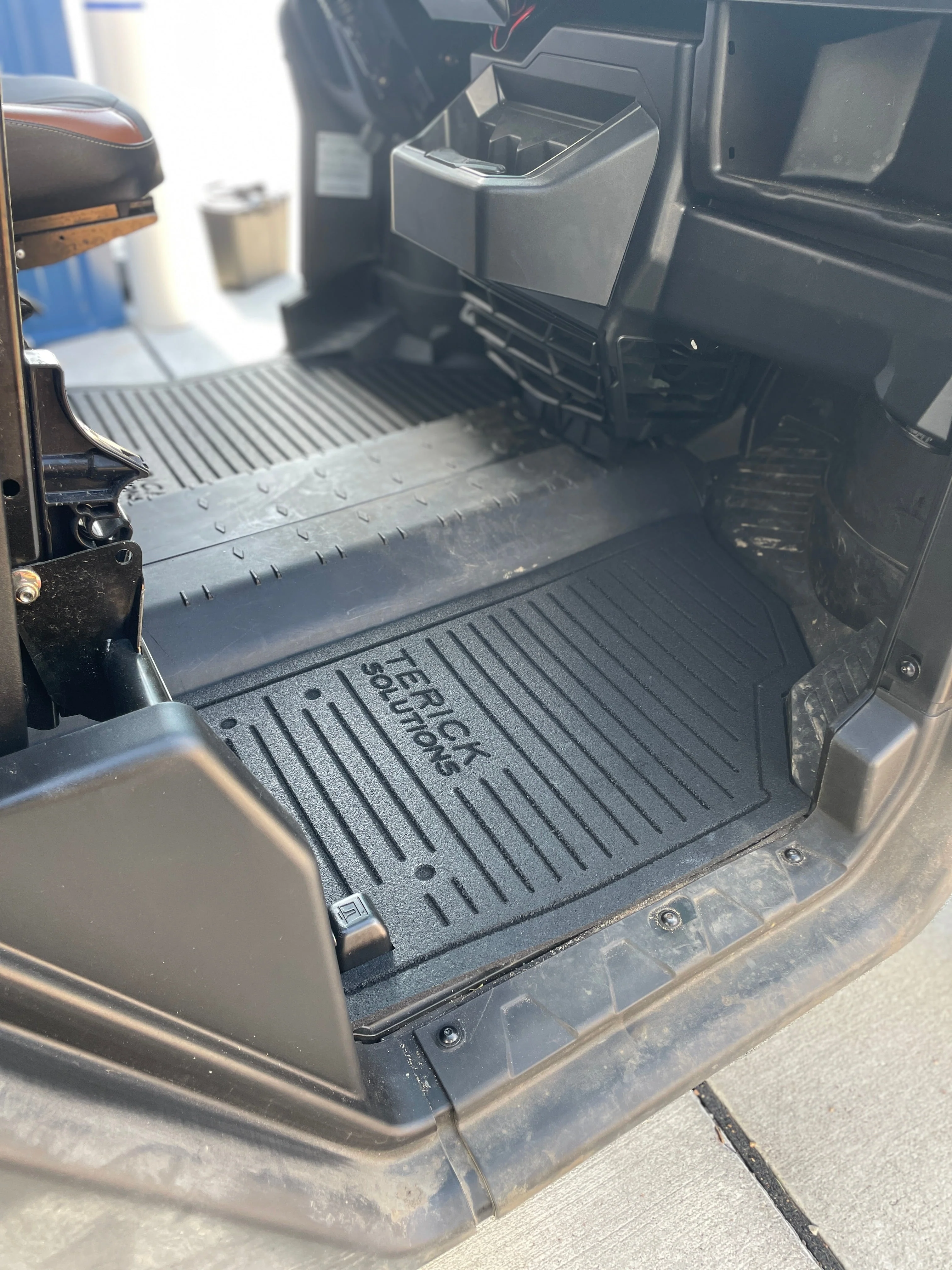 Can-Am Defender Rubber Floor Mats - Custom Fit + Insulation (2016-2025) - Image 6