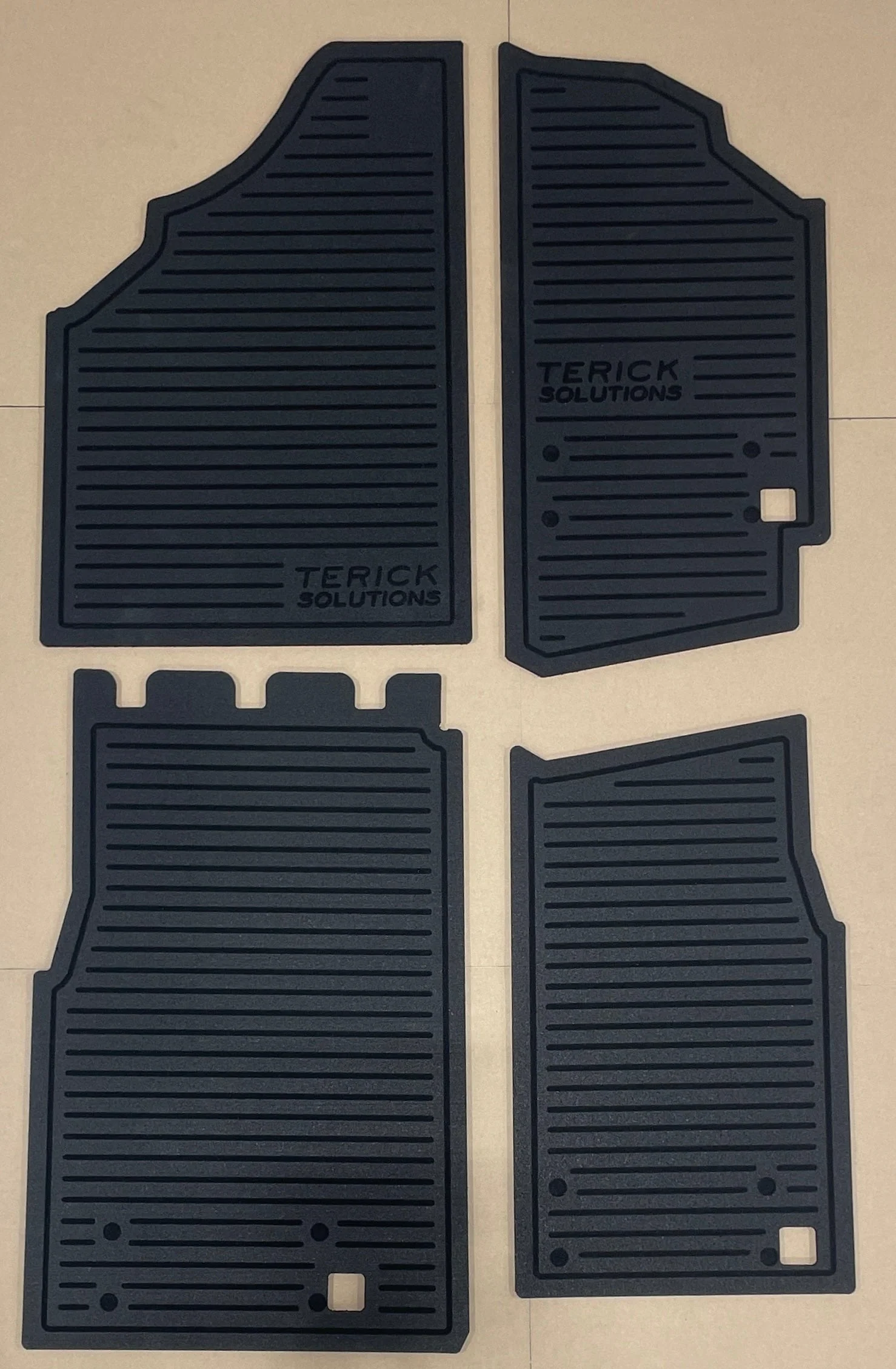 Can-Am Defender Rubber Floor Mats - Custom Fit + Insulation (2016-2025) - Image 9