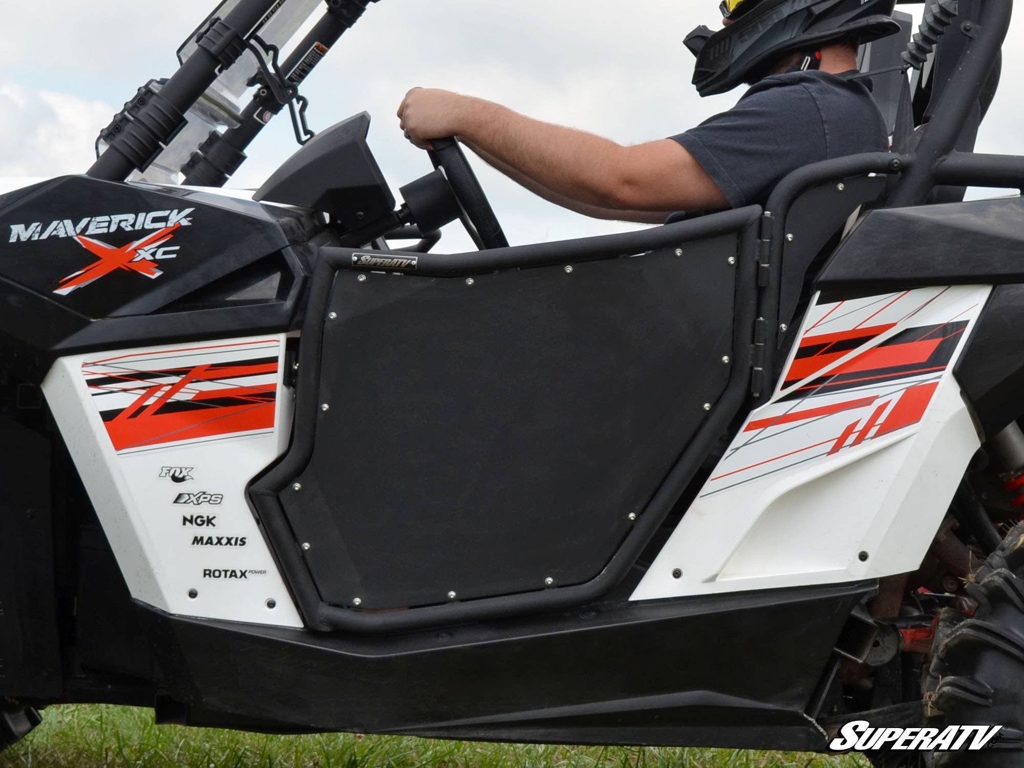 SuperATV Can-Am Maverick Aluminum Doors - Ultimate Protection + Style (2013+) - Image 3