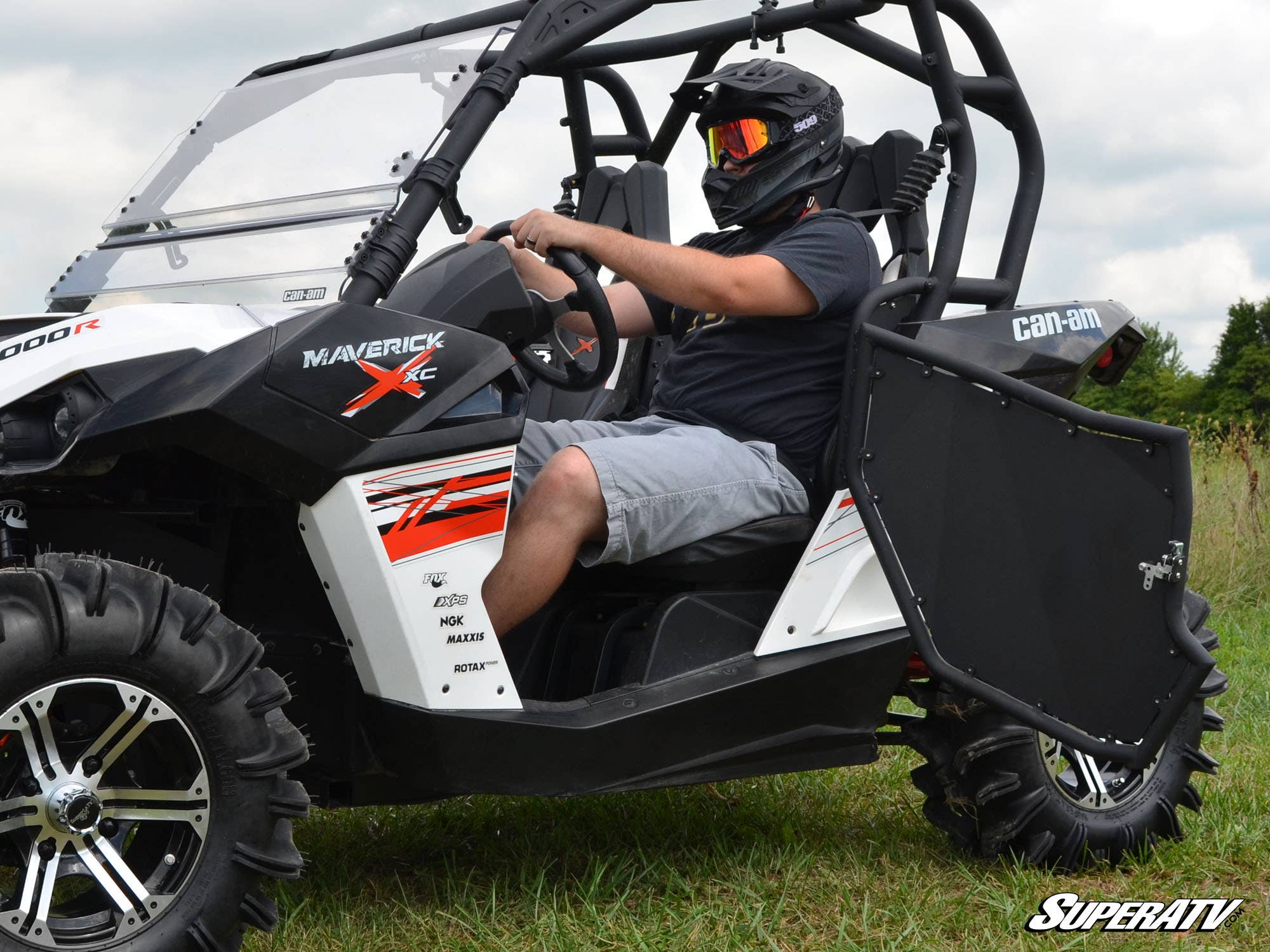 SuperATV Can-Am Maverick Aluminum Doors - Ultimate Protection + Style (2013+) - Image 4