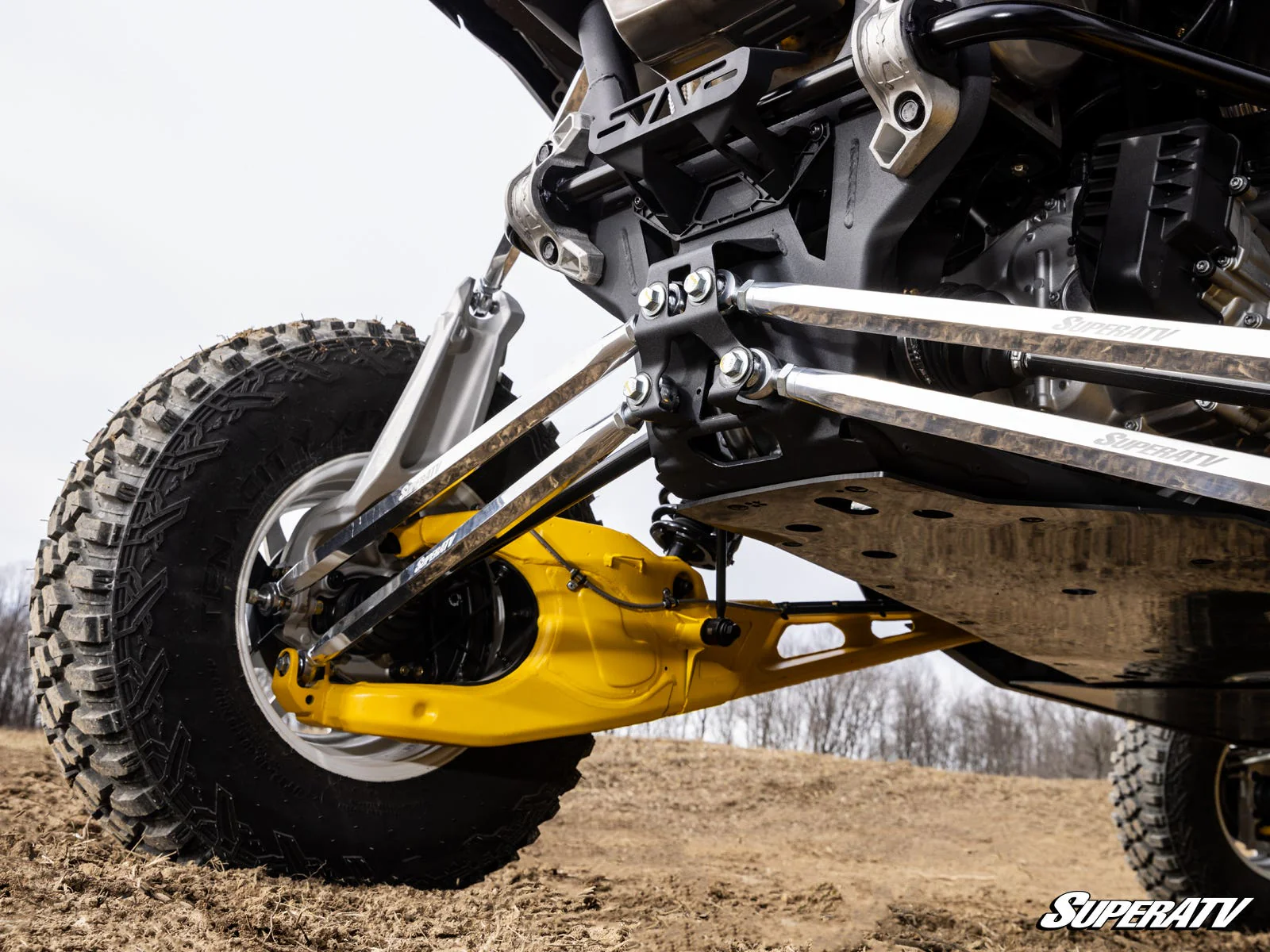 SuperATV Can-Am Maverick R Billet Aluminum Hex Radius Arms - Image 8