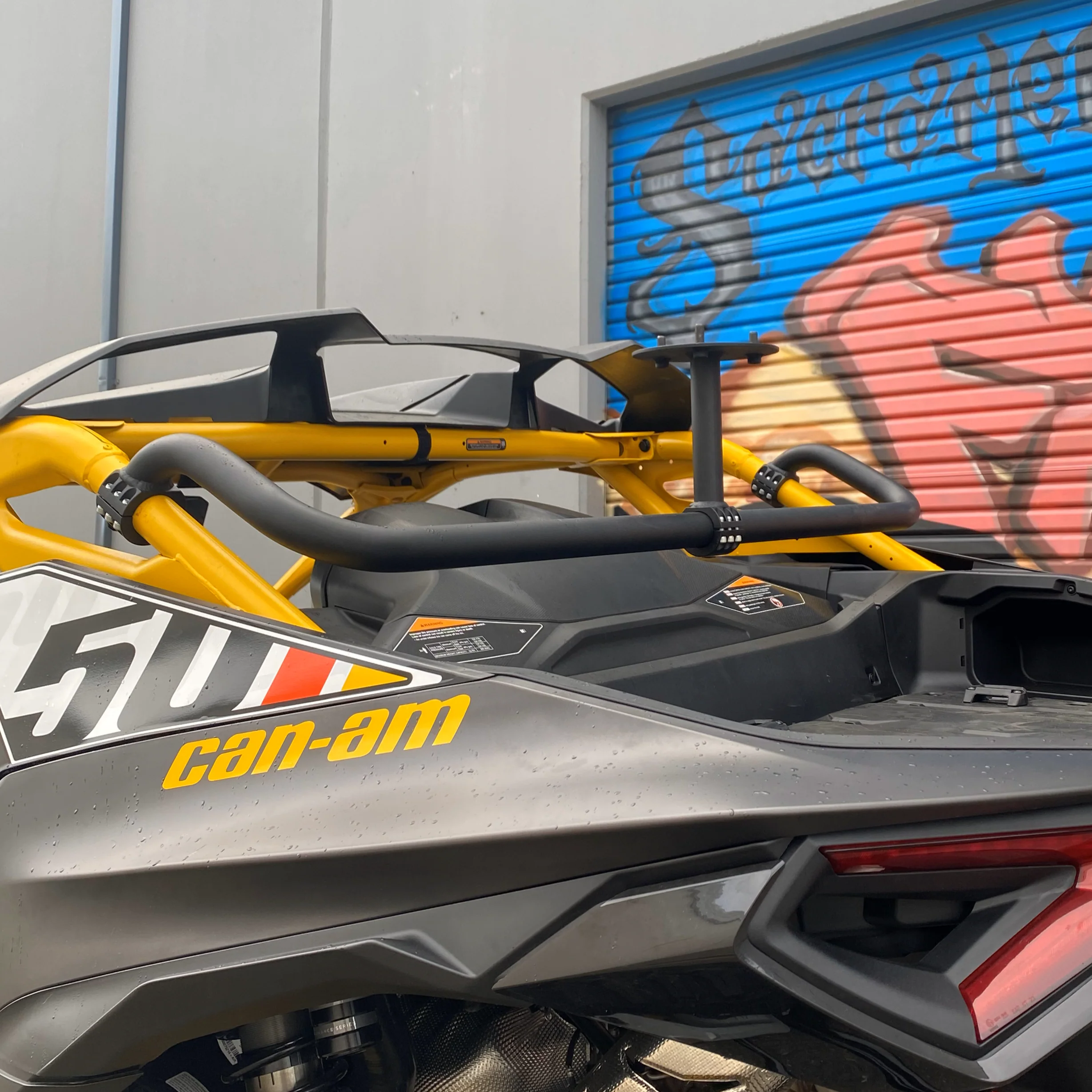 Can-Am Maverick R Dual Clamp Spare Tire Mount - Image 3