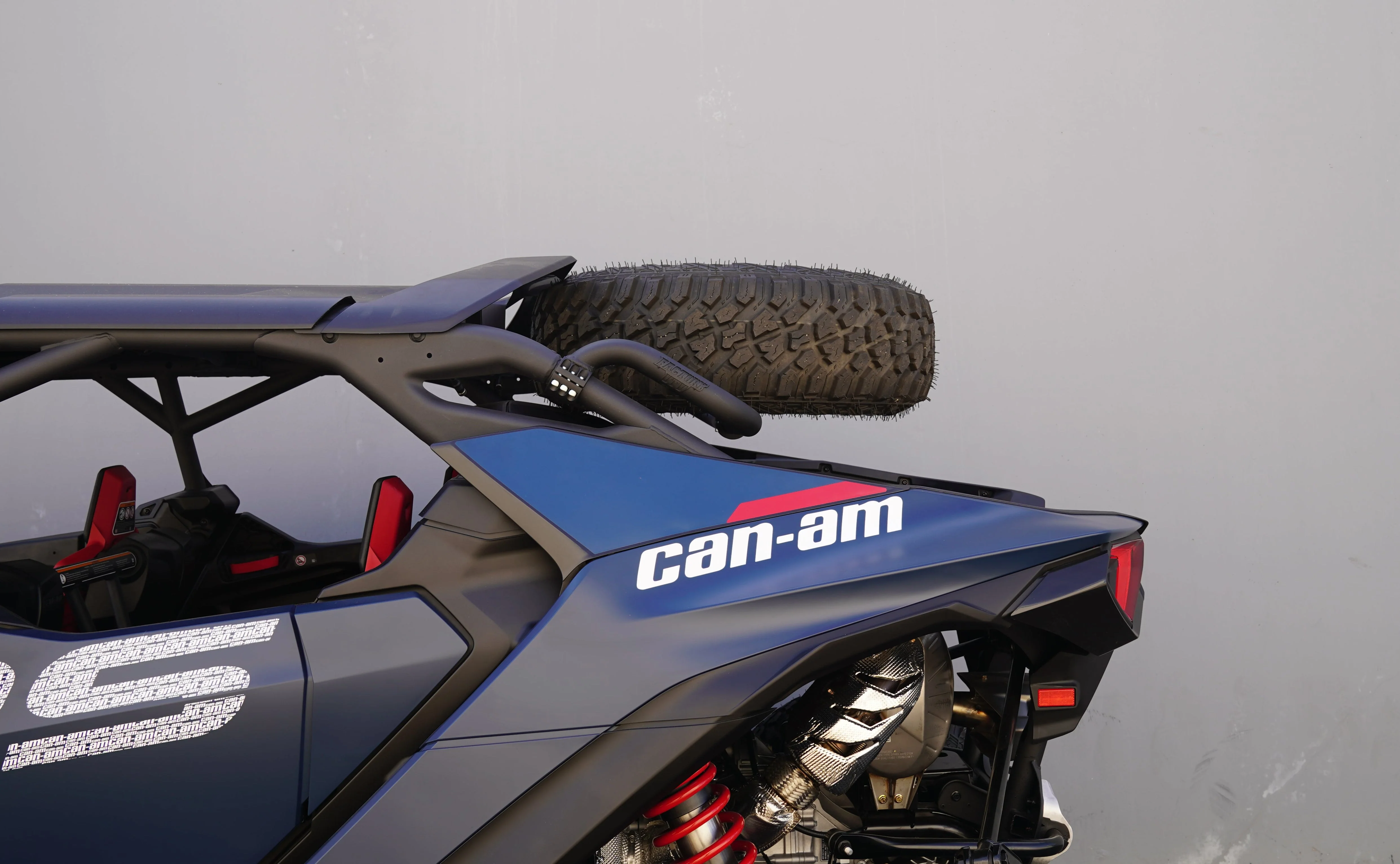 Can-Am Maverick R Max Dual Clamp Spare Tire Mount - Image 2